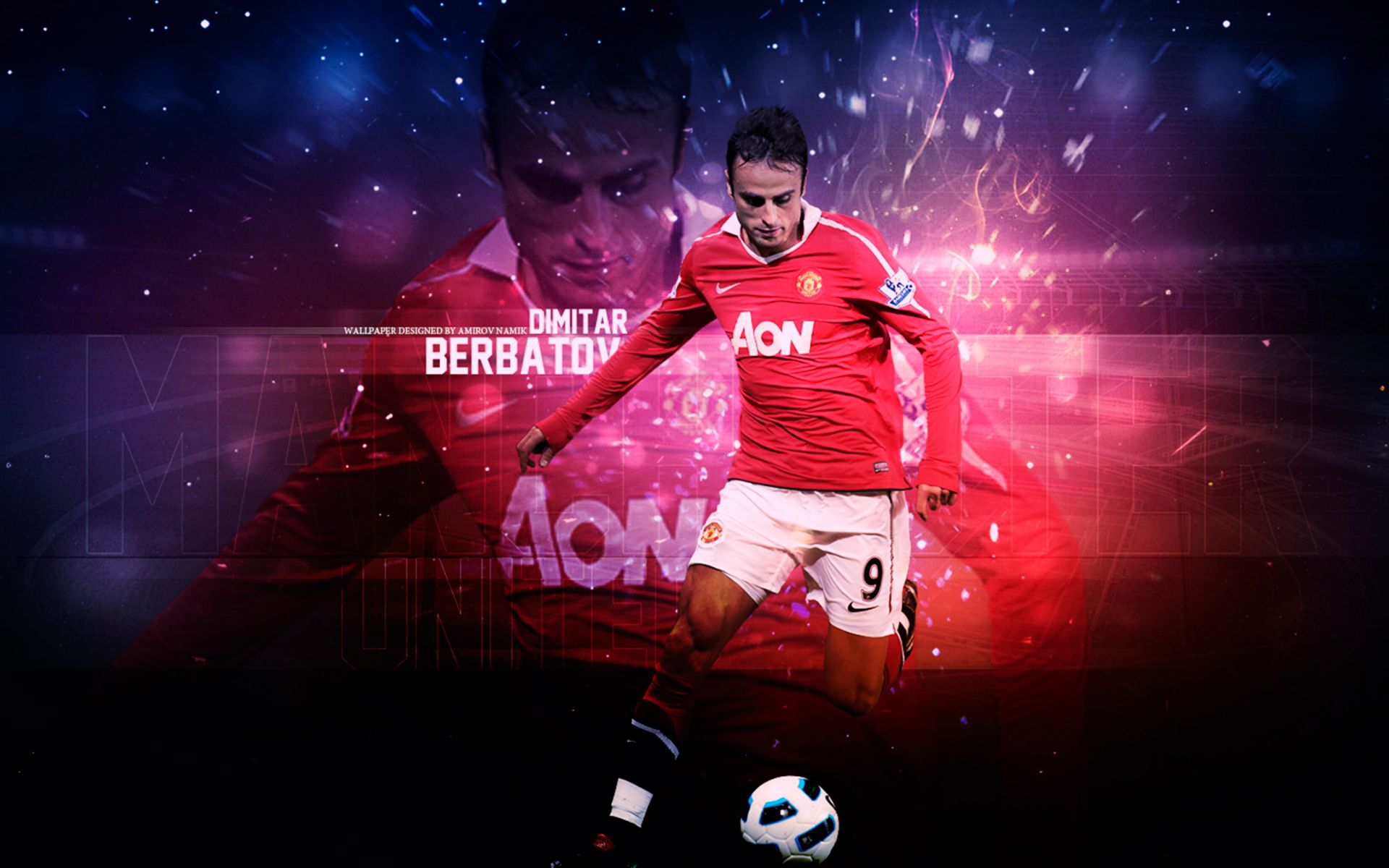 Laden Sie das Sport, Fußball, Manchester United, Dimitar Berbatow-Bild kostenlos auf Ihren PC-Desktop herunter