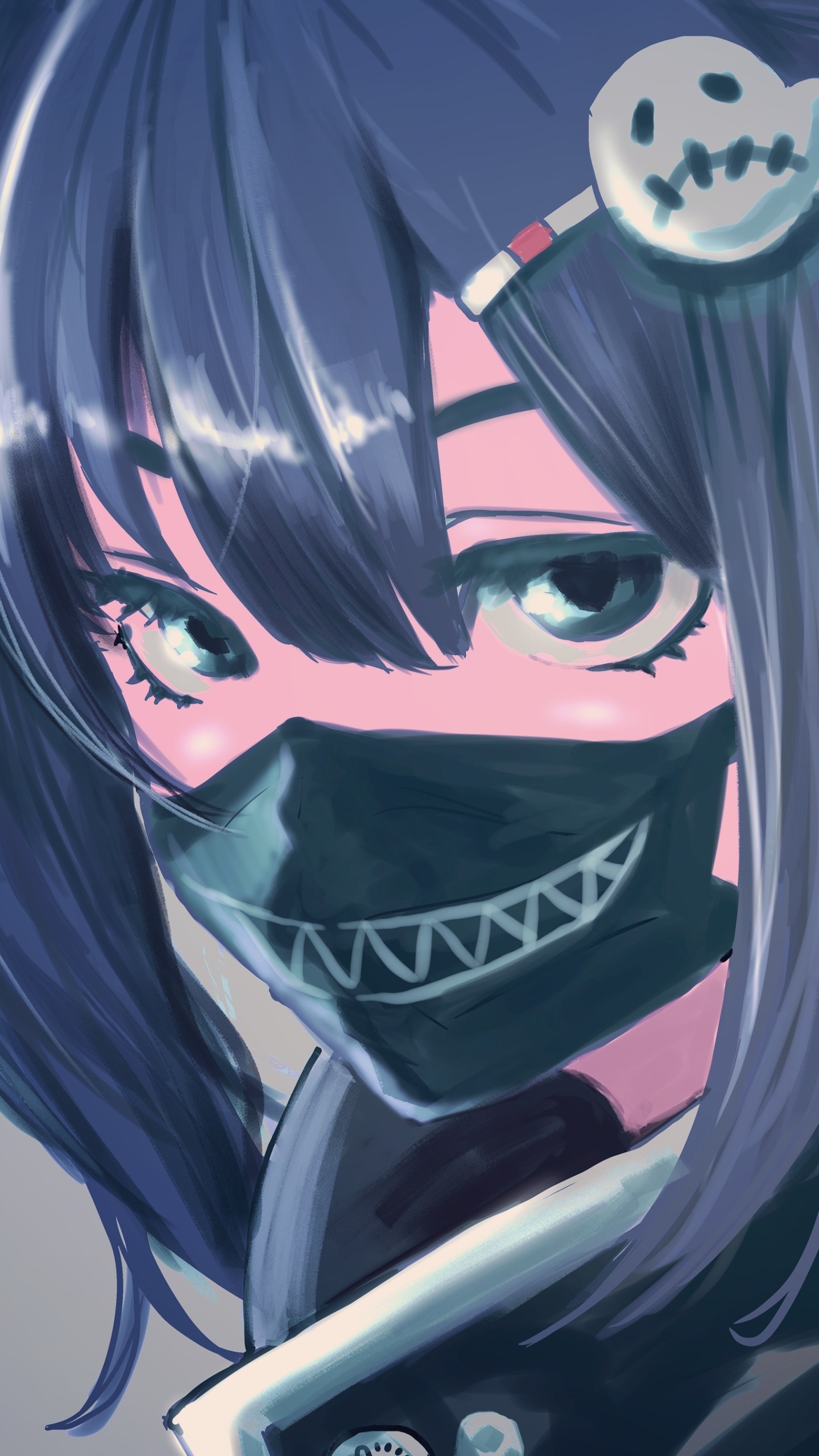 Handy-Wallpaper Maske, Original, Animes kostenlos herunterladen.