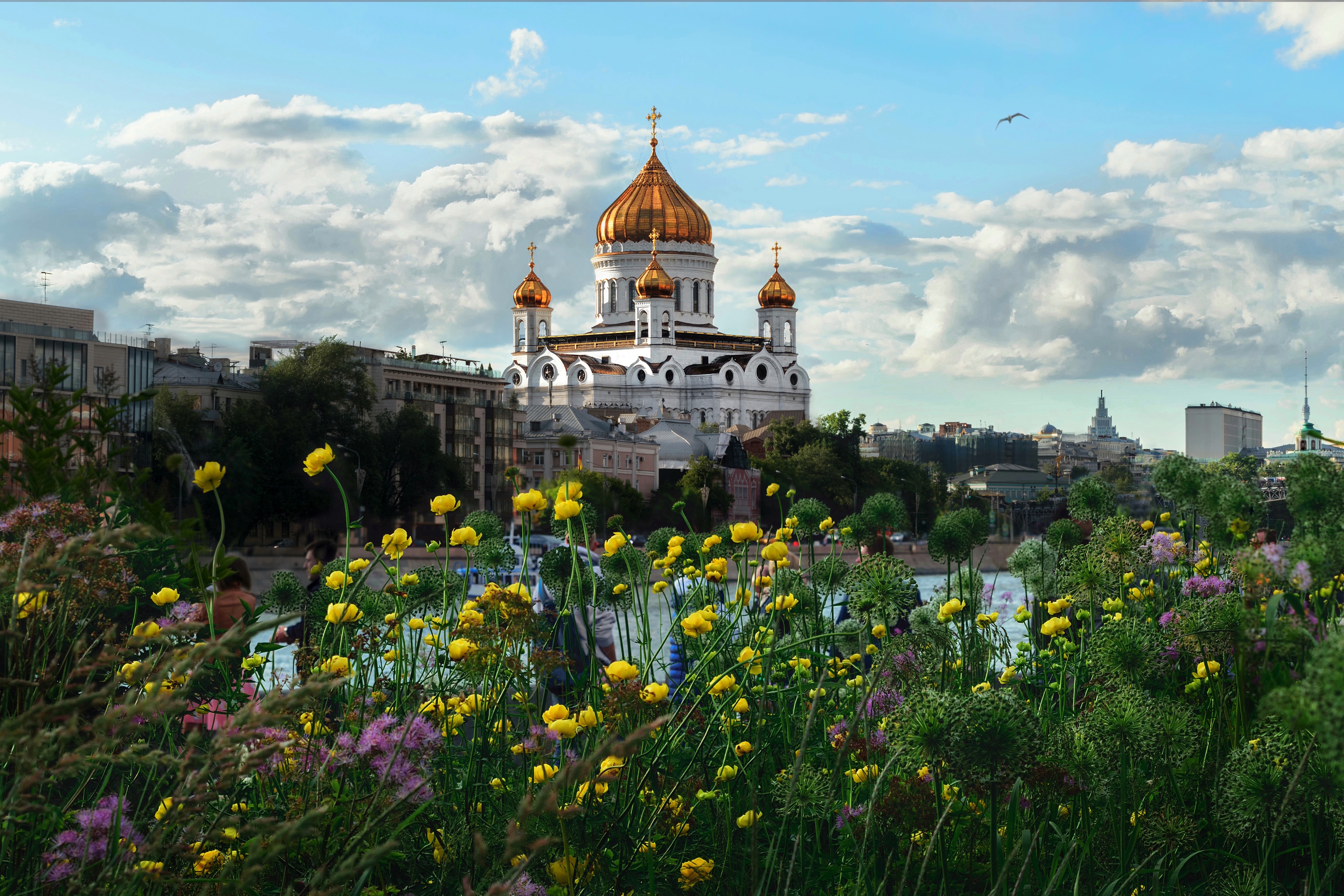 Die besten Christ Erlöser Kathedrale (Moskau)-Hintergründe für den Telefonbildschirm