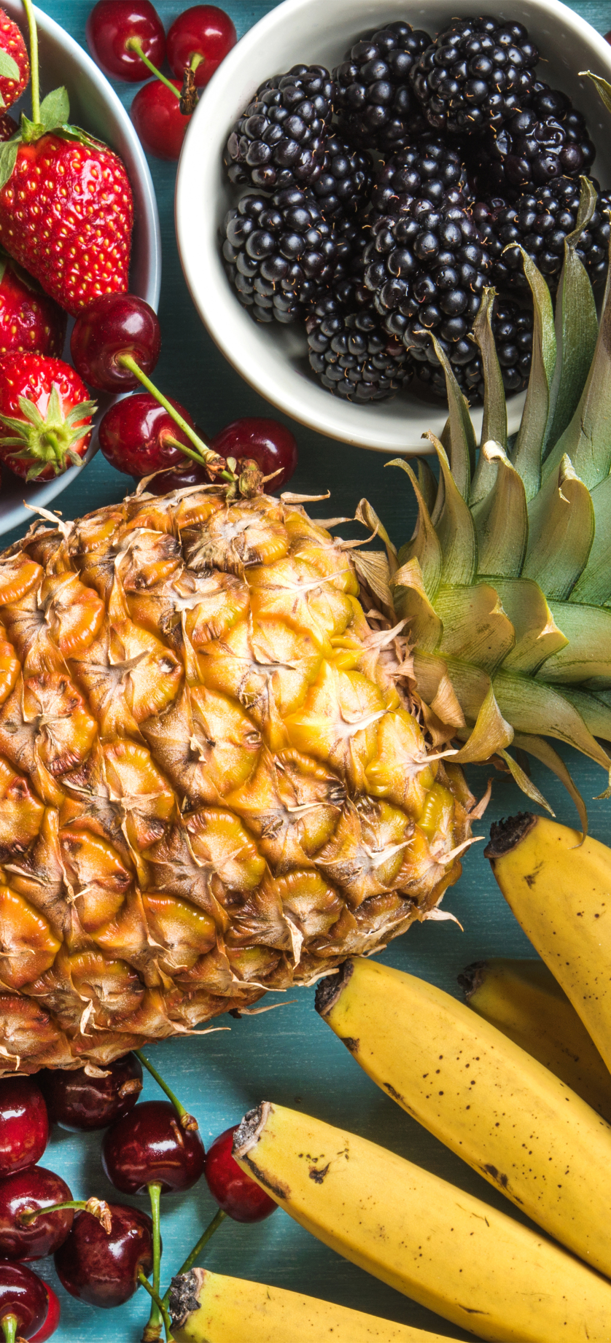 Download mobile wallpaper Fruits, Food, Fruit, Pineapple for free.