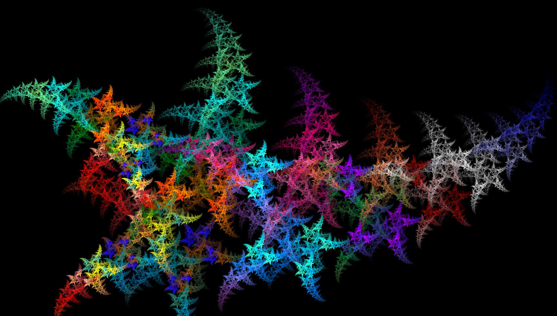 Download mobile wallpaper Abstract, Fractal, Colors, Colorful for free.