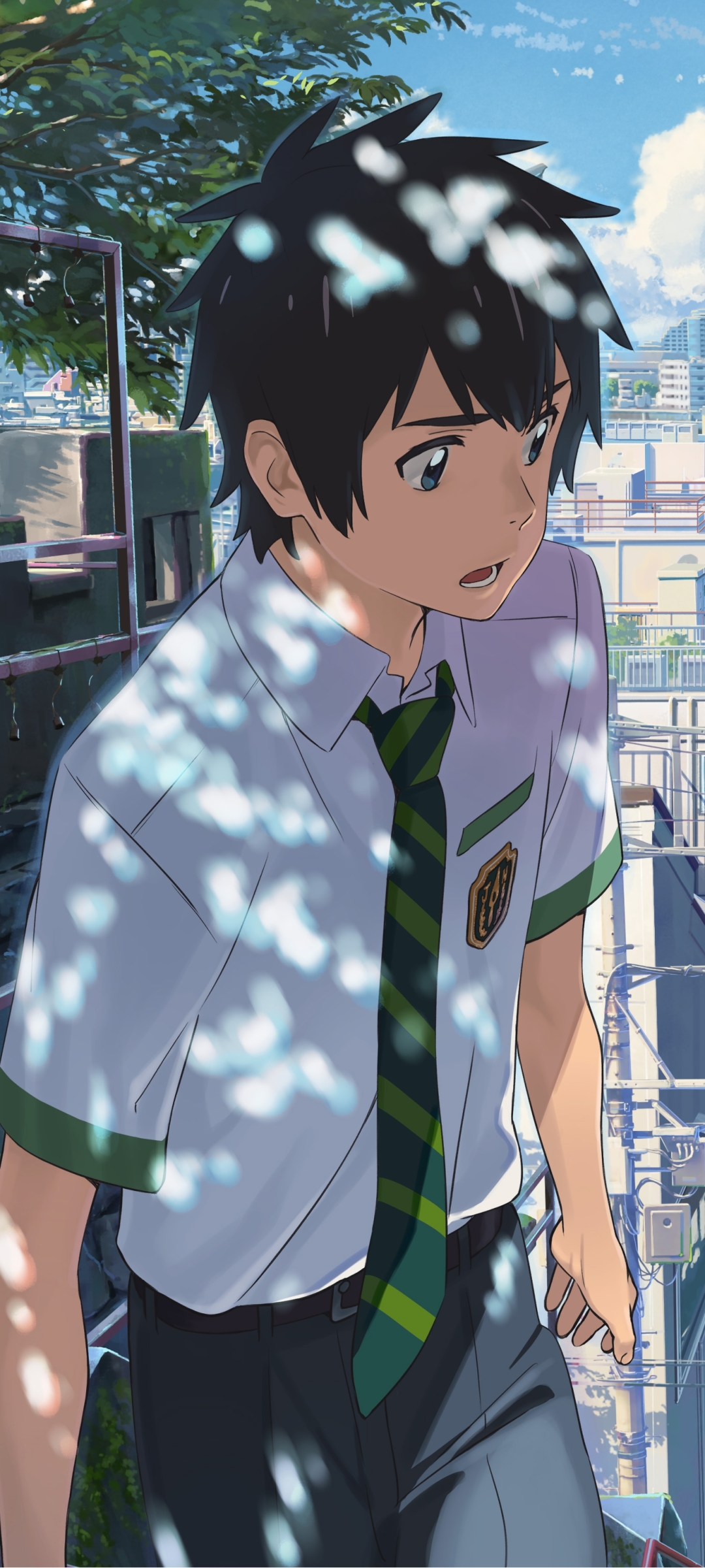 Handy-Wallpaper Animes, Your Name Gestern Heute Und Für Immer, Kimi No Na Wa, Taki Tachibana kostenlos herunterladen.