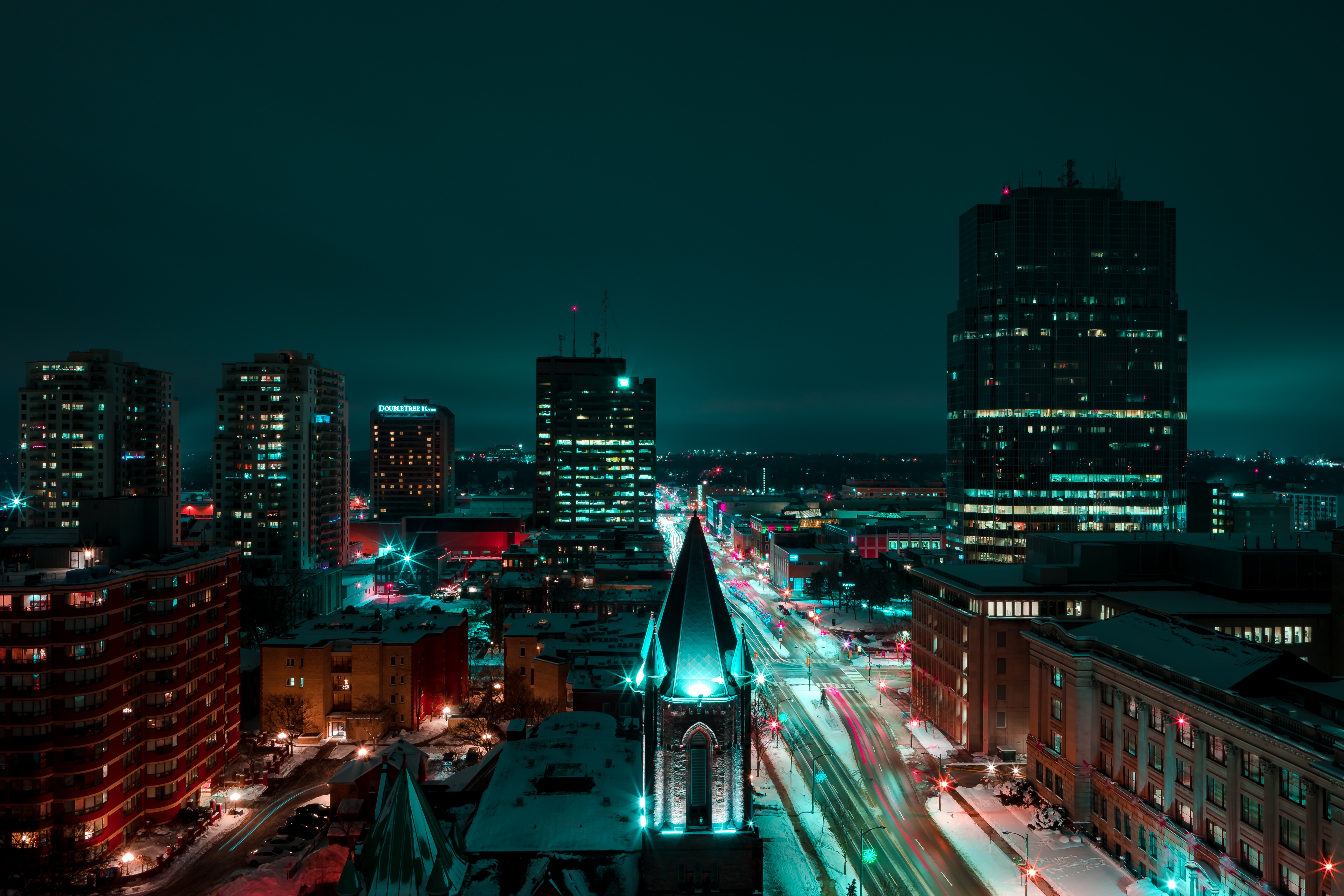 Descarga gratis la imagen Ciudad Nocturna, Edificio, Canadá, Ciudades, Londres, Ciudad De Noche en el escritorio de tu PC