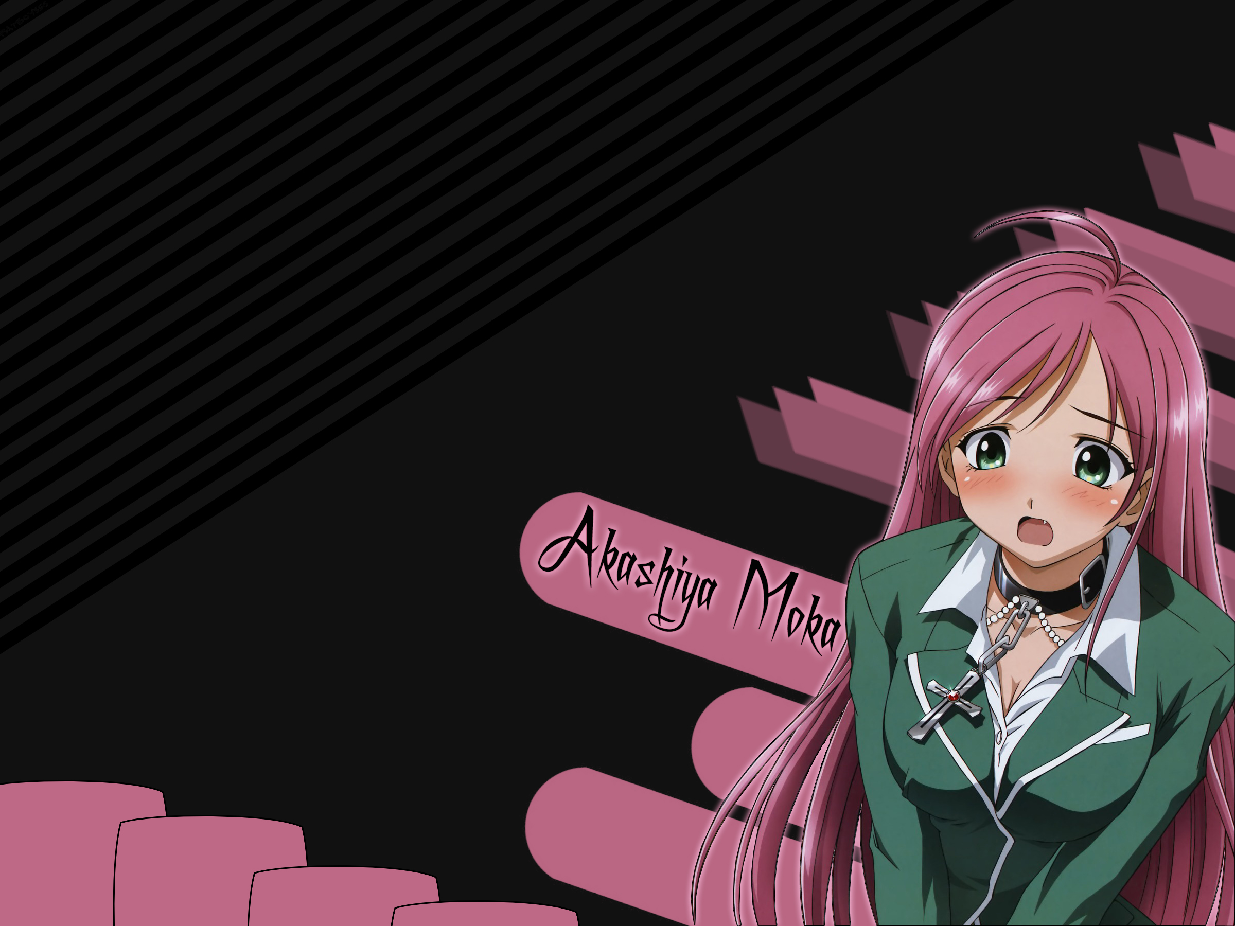 Free download wallpaper Anime, Rosario + Vampire, Moka Akashiya on your PC desktop