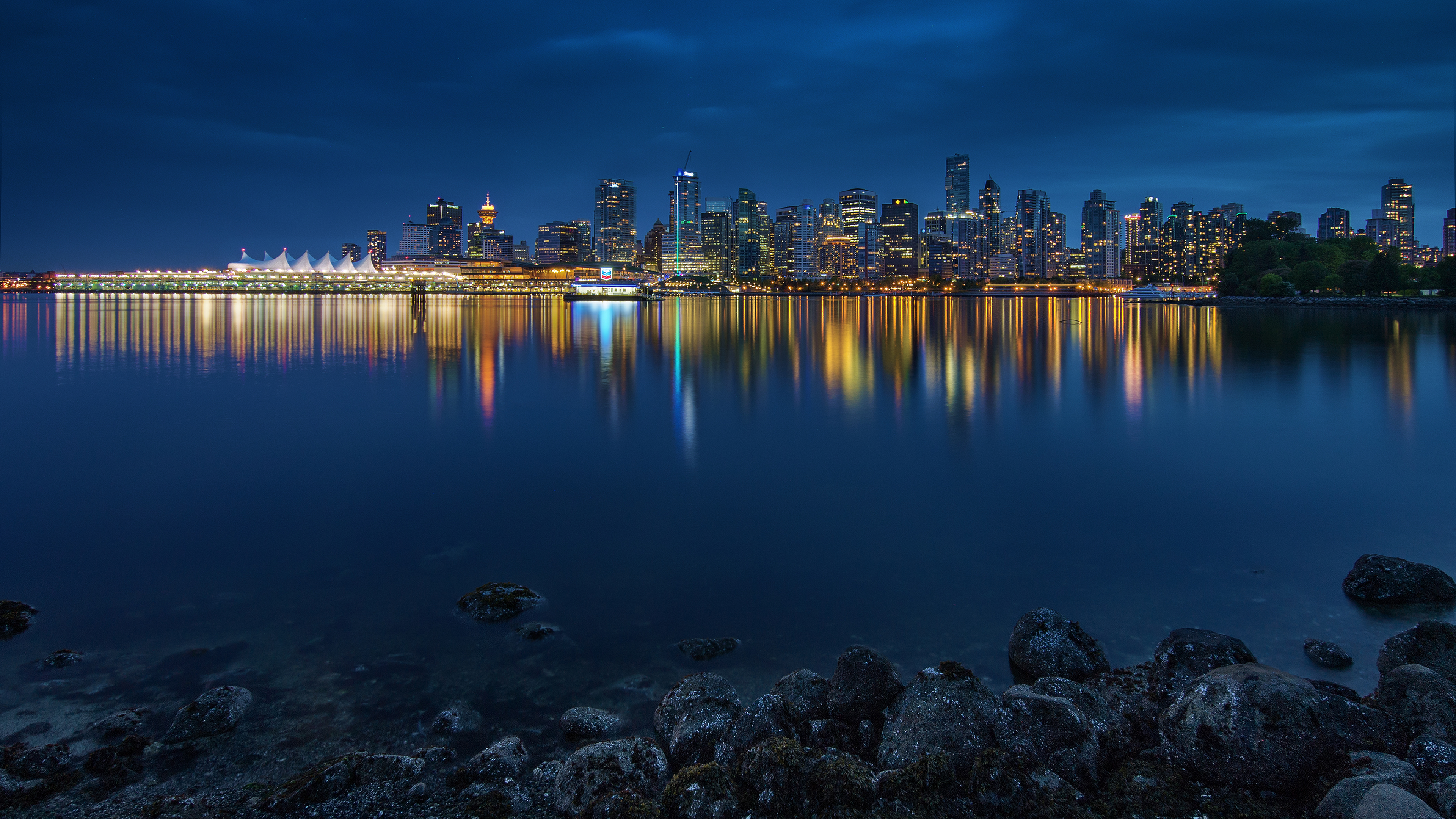 Free download wallpaper Cities, Canada, Vancouver, Man Made on your PC desktop