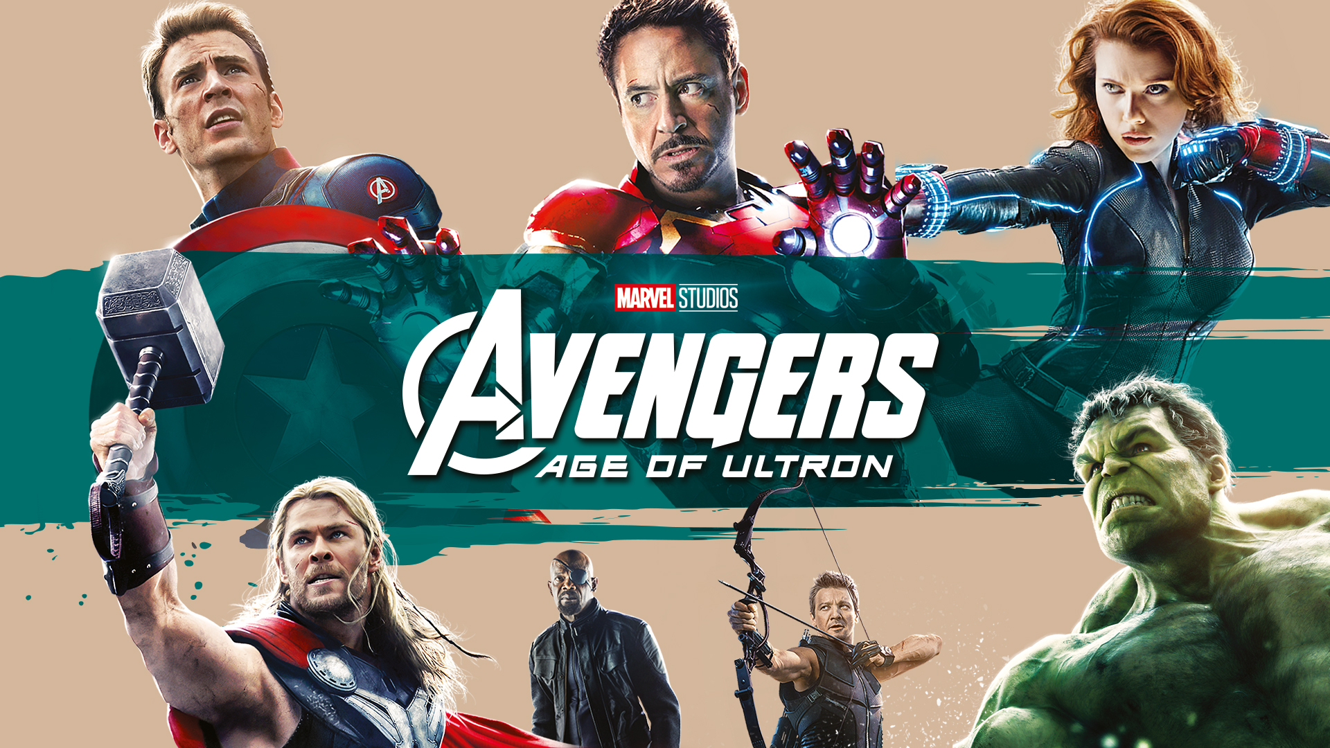 Download mobile wallpaper Hulk, Iron Man, Captain America, Avengers, Movie, Thor, Black Widow, Hawkeye, Nick Fury, The Avengers, Avengers: Age Of Ultron for free.