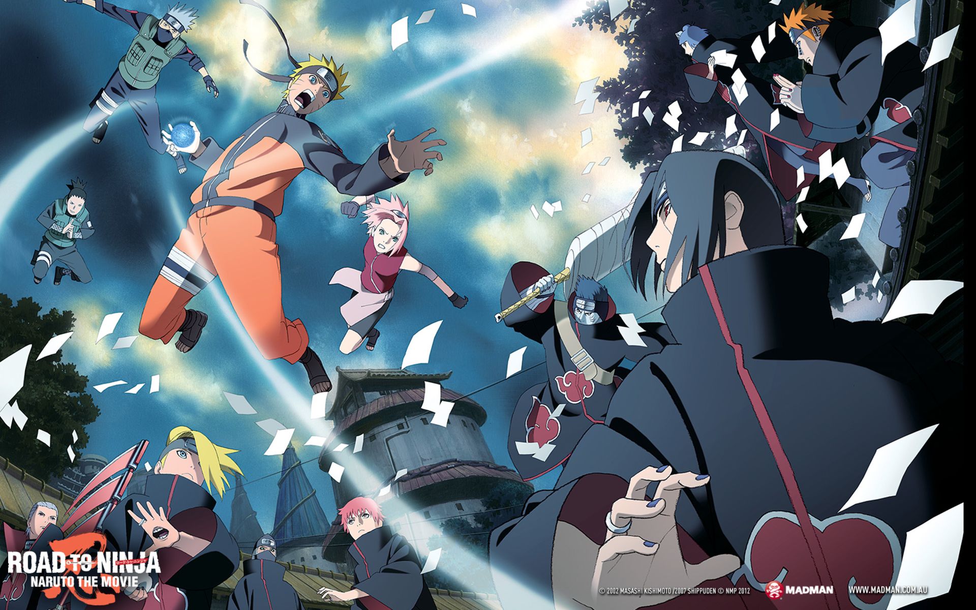 Laden Sie Road To Ninja: Naruto The Movie HD-Desktop-Hintergründe herunter