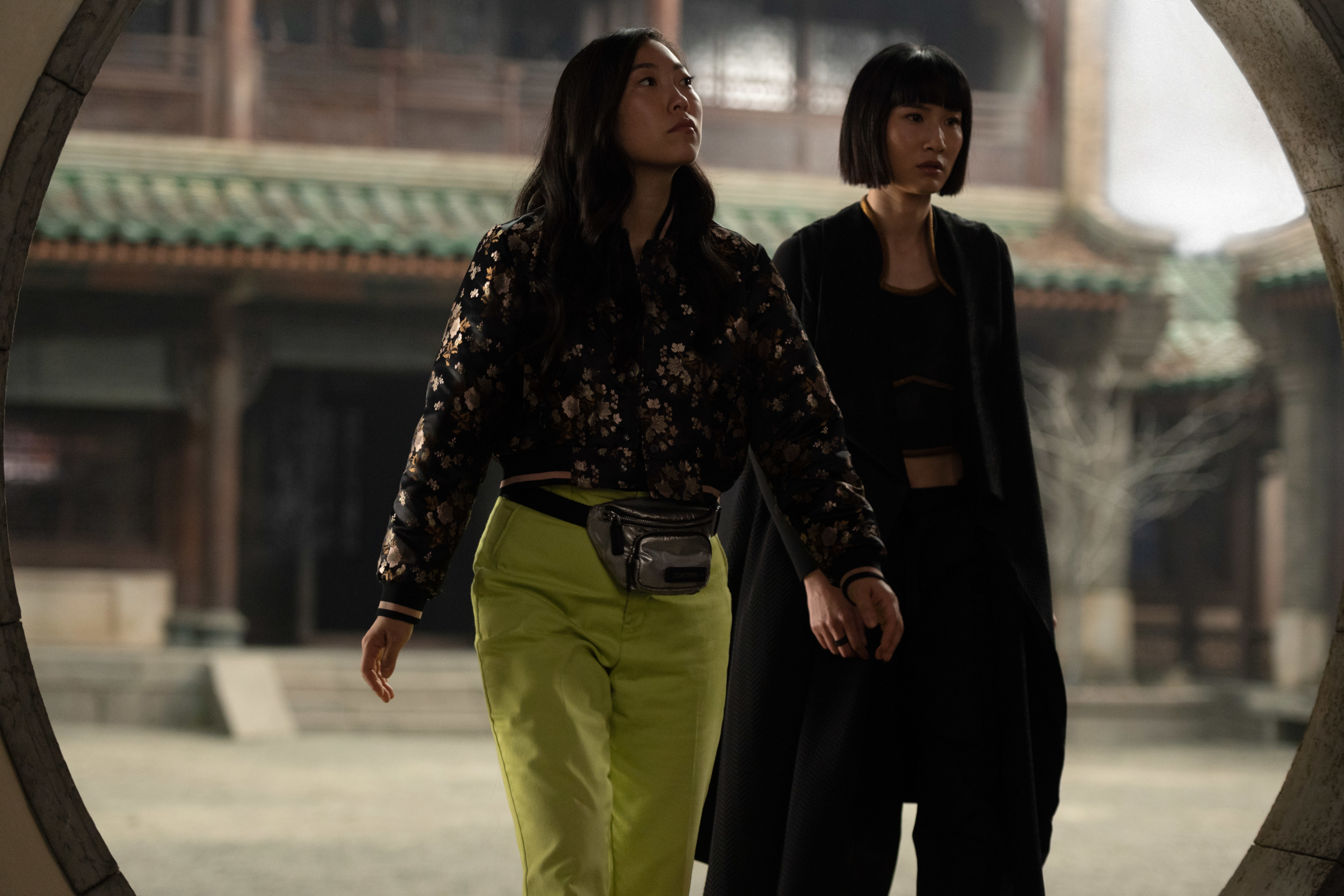 movie, shang chi and the legend of the ten rings, awkwafina, meng'er zhang, xialing (marvel comics)