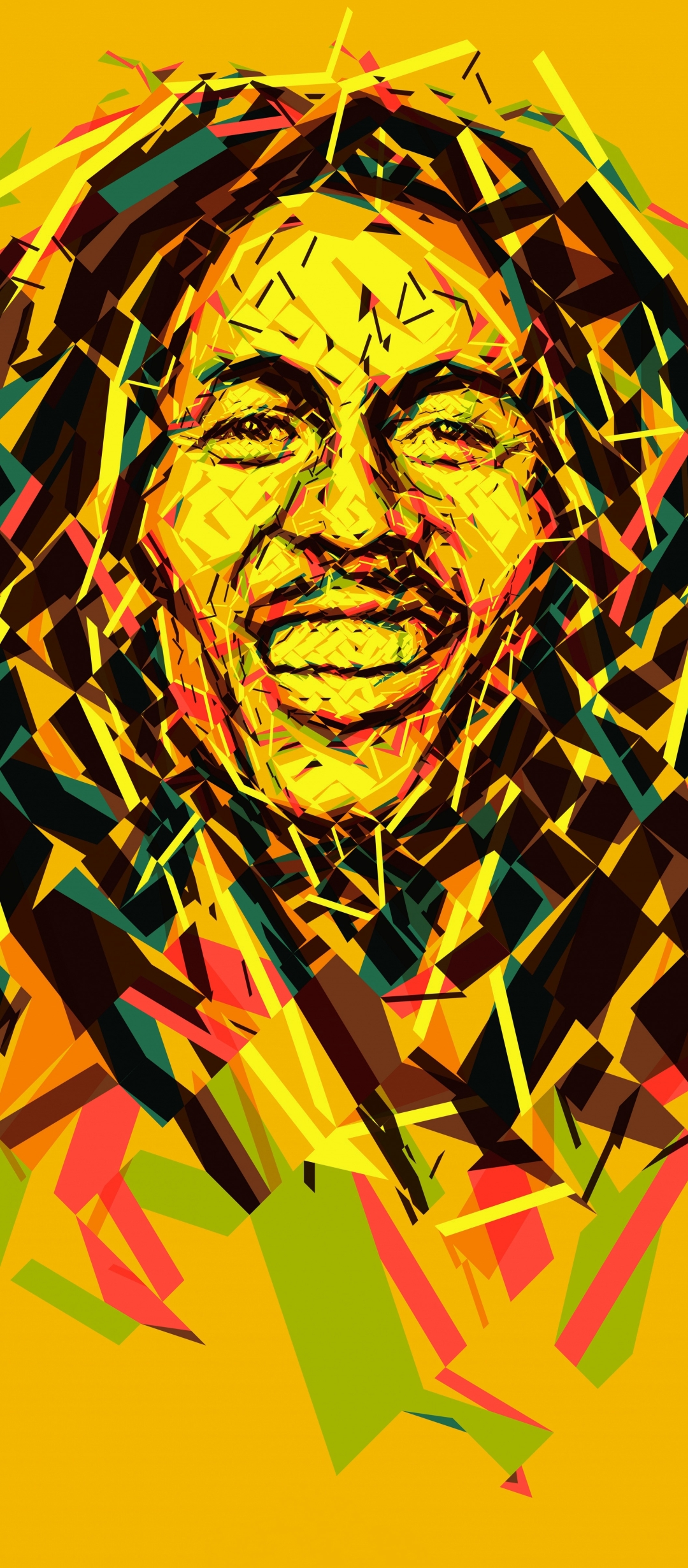 Download mobile wallpaper Music, Bob Marley, Colors, Smile, Singer, Face, Jamaican for free.