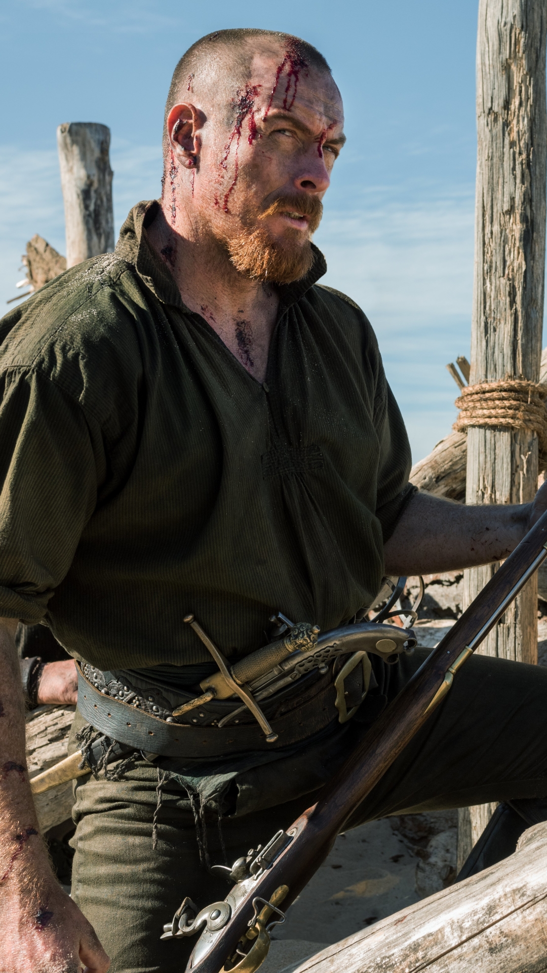 Download mobile wallpaper Tv Show, Black Sails, Captain Flint (Black Sails), Toby Stephens for free.