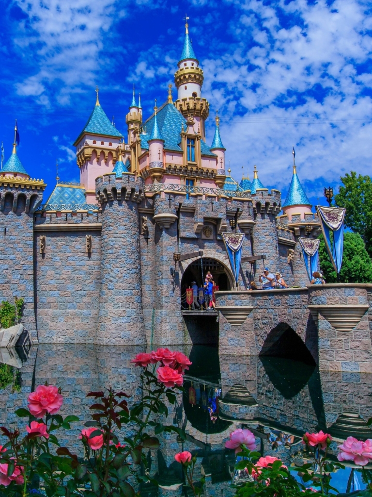 Descarga gratuita de fondo de pantalla para móvil de Disneylandia, Hecho Por El Hombre, Castillo, Disney.