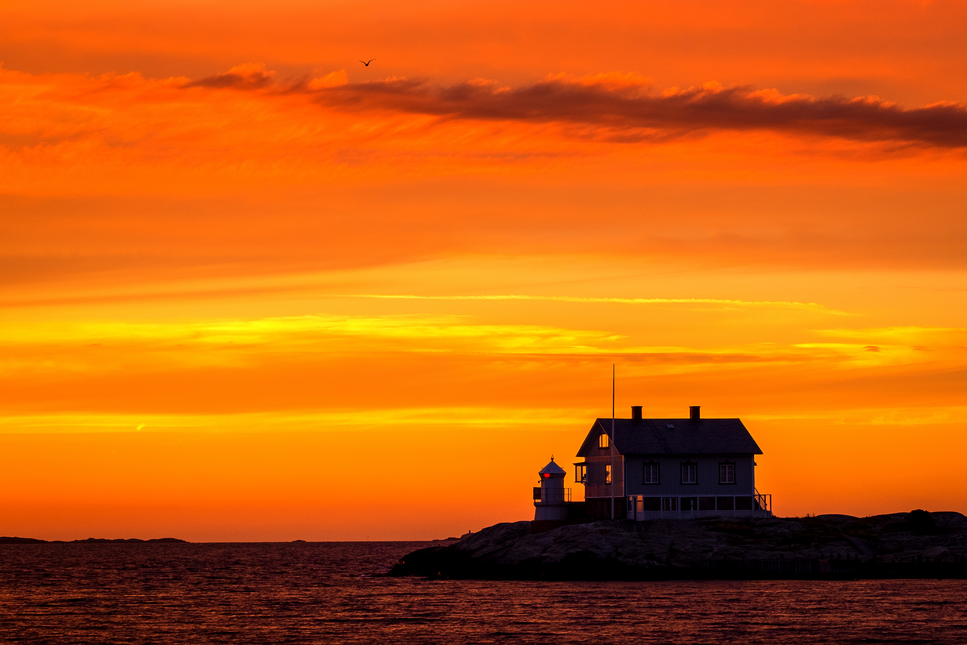 Laden Sie das Küste, Gebäude, Natur, Sunset, Sea-Bild kostenlos auf Ihren PC-Desktop herunter