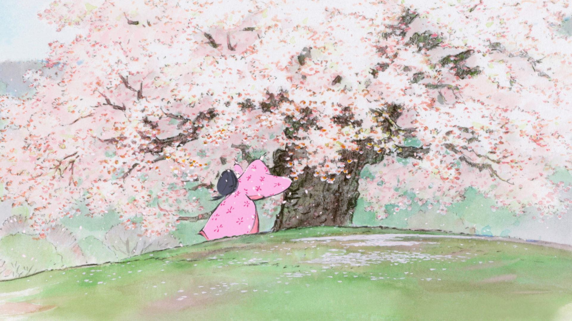 809971 télécharger le fond d'écran l'histoire de la princesse kaguya, film, le conte de la princesse kaguya, kaguya hime no monogatari - économiseurs d'écran et images gratuitement