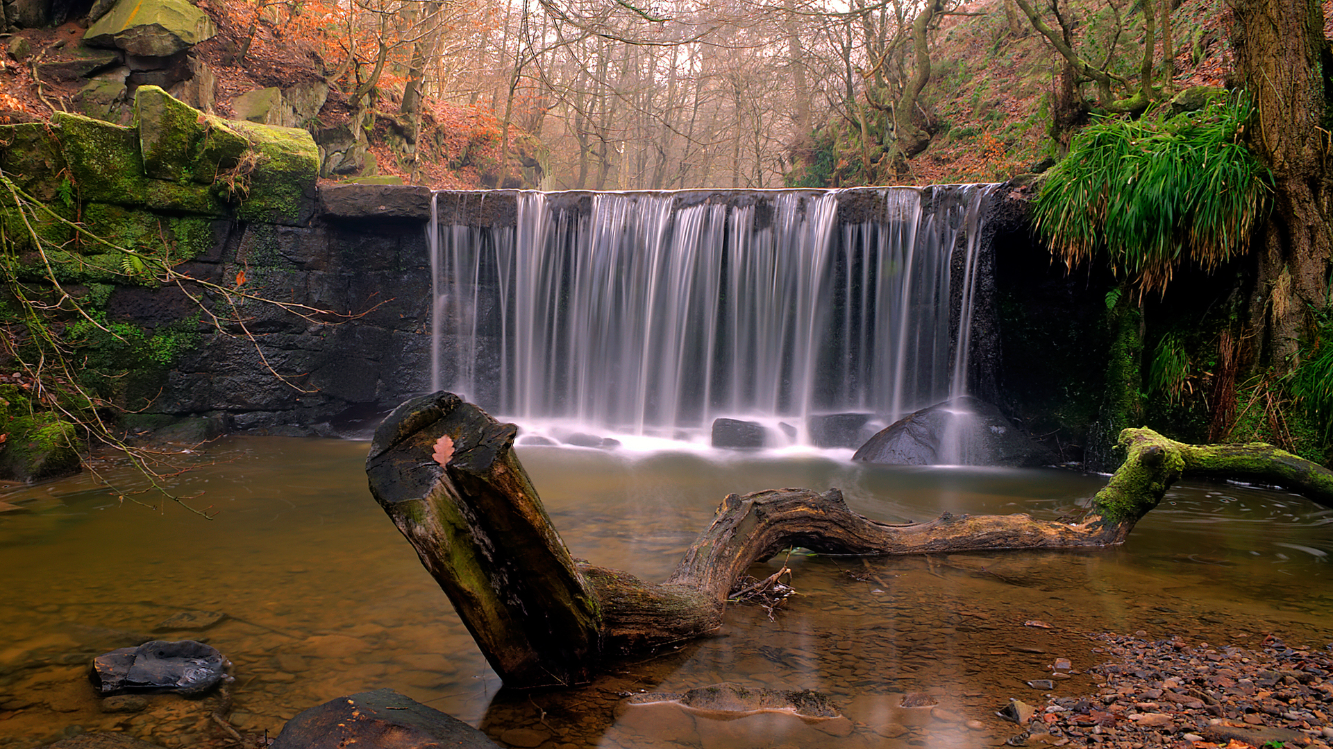 Download mobile wallpaper Waterfall, Earth for free.