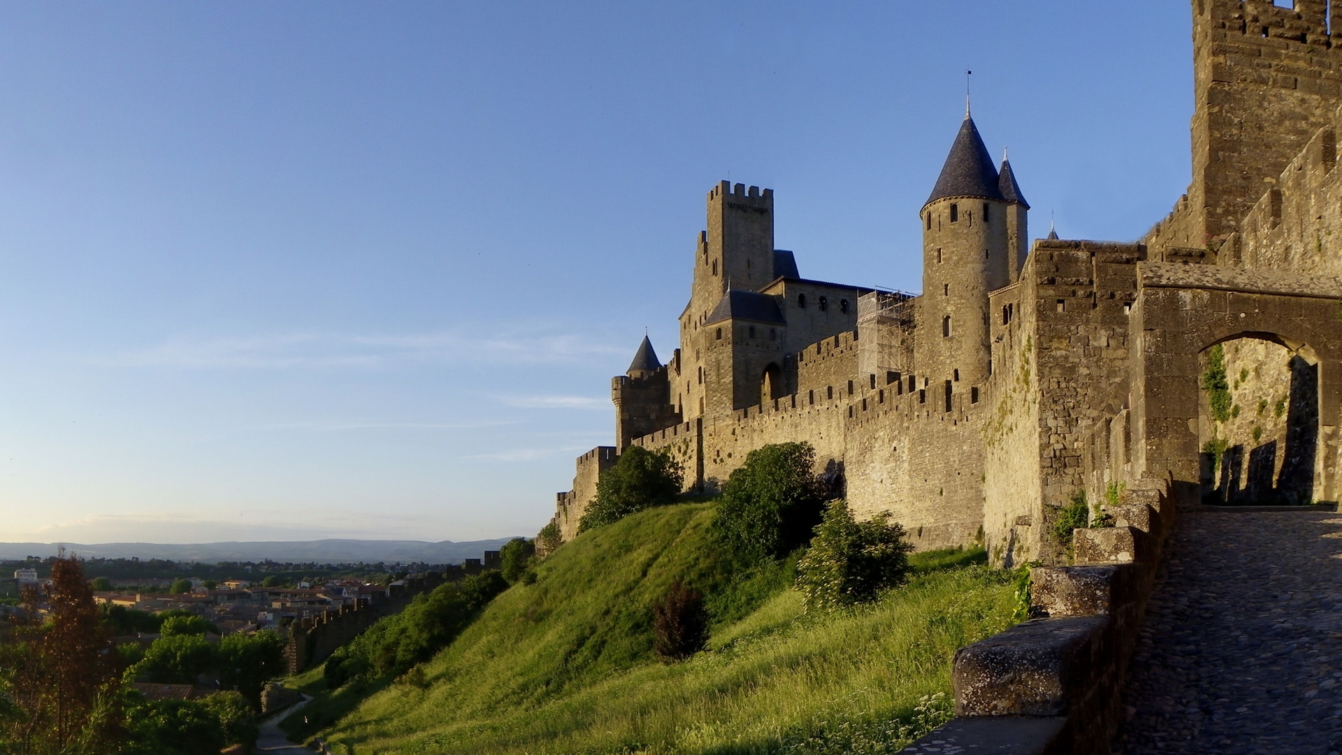339759 baixar imagens feito pelo homem, carcassonne, castelos - papéis de parede e protetores de tela gratuitamente