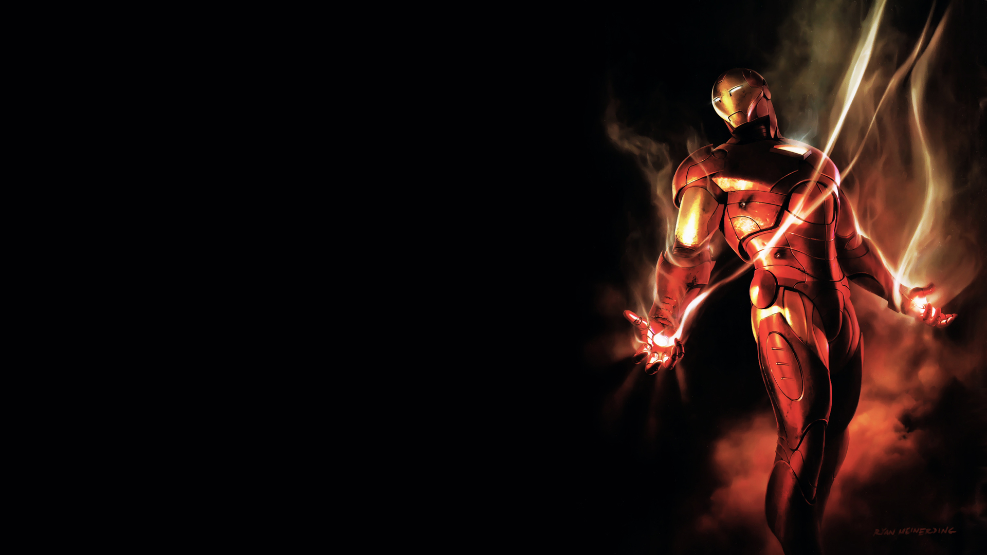 Handy-Wallpaper Iron Man, Comics kostenlos herunterladen.