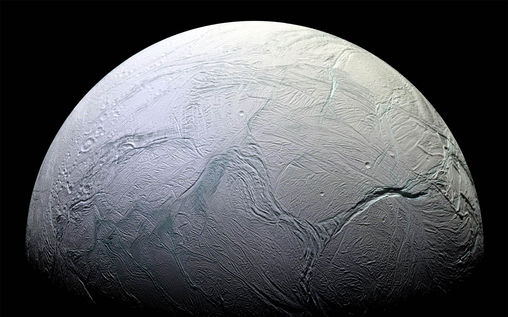 sci fi, enceladus, moon, saturn