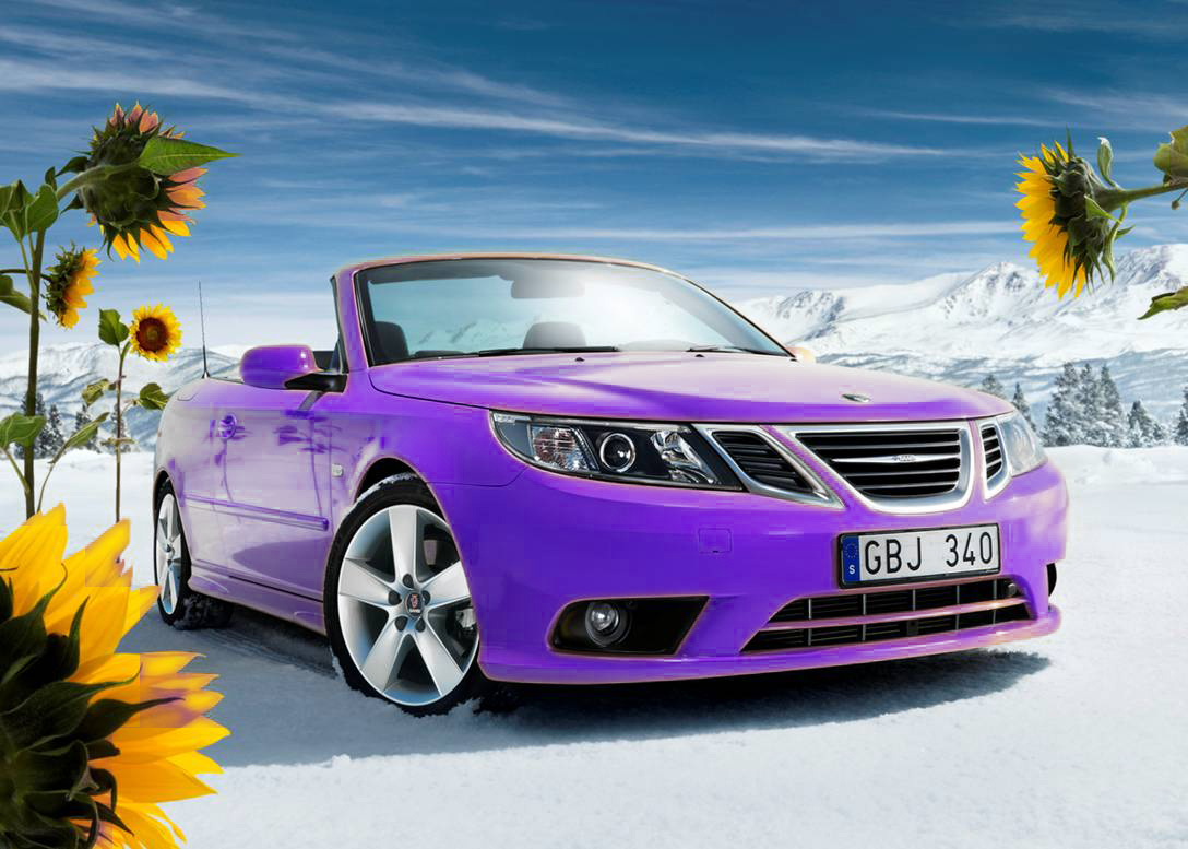 Laden Sie Saab 9 3 Aero HD-Desktop-Hintergründe herunter