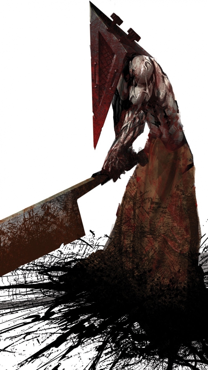 Download mobile wallpaper Blood, Silent Hill, Video Game, Pyramid Head for free.