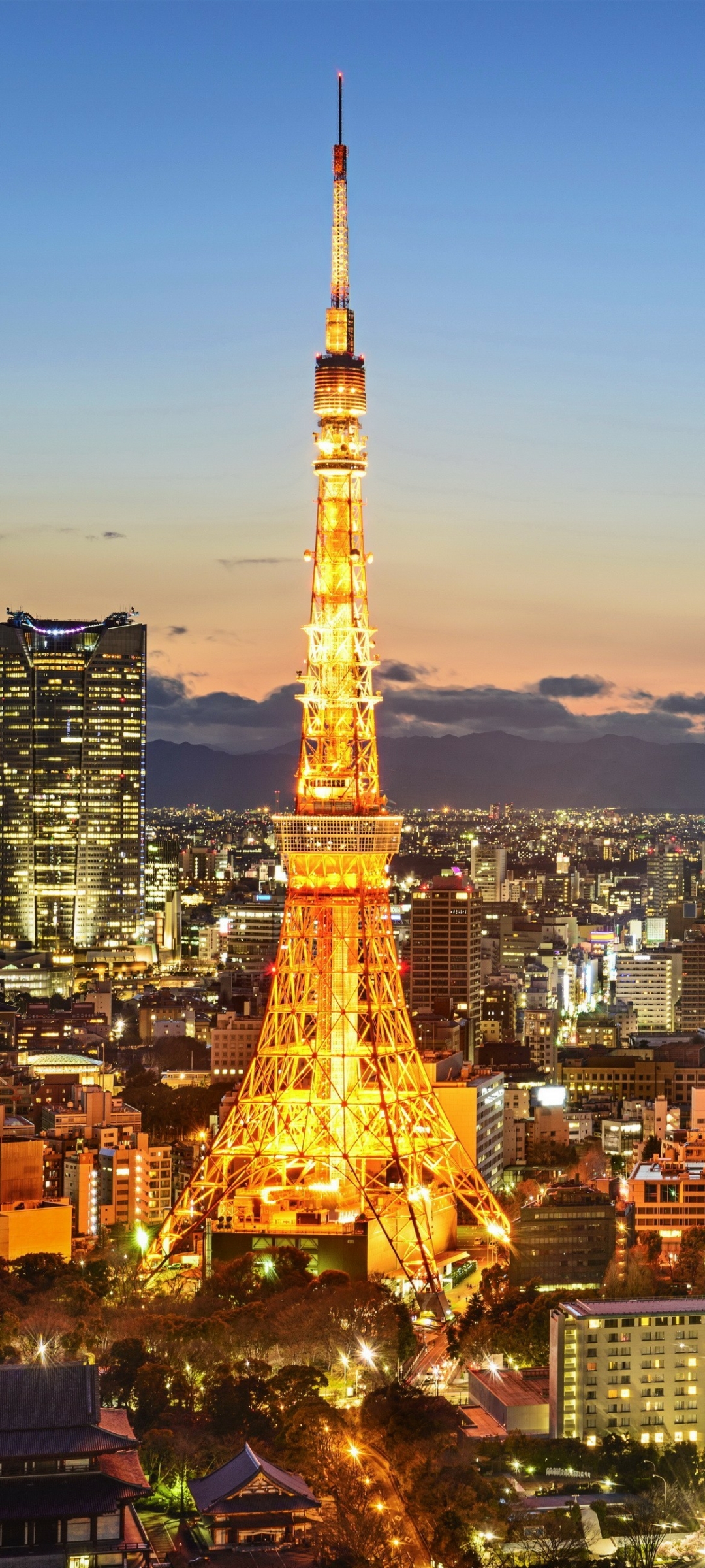 Download mobile wallpaper Cities, Japan, Tokyo, Tv Tower, Man Made, Tokyo Tower for free.