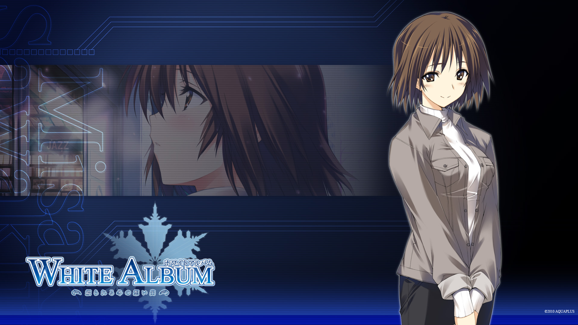 782284 baixar papel de parede anime, white album - protetores de tela e imagens gratuitamente