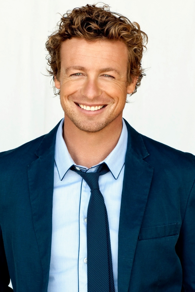 Download mobile wallpaper Celebrity, Simon Baker for free.