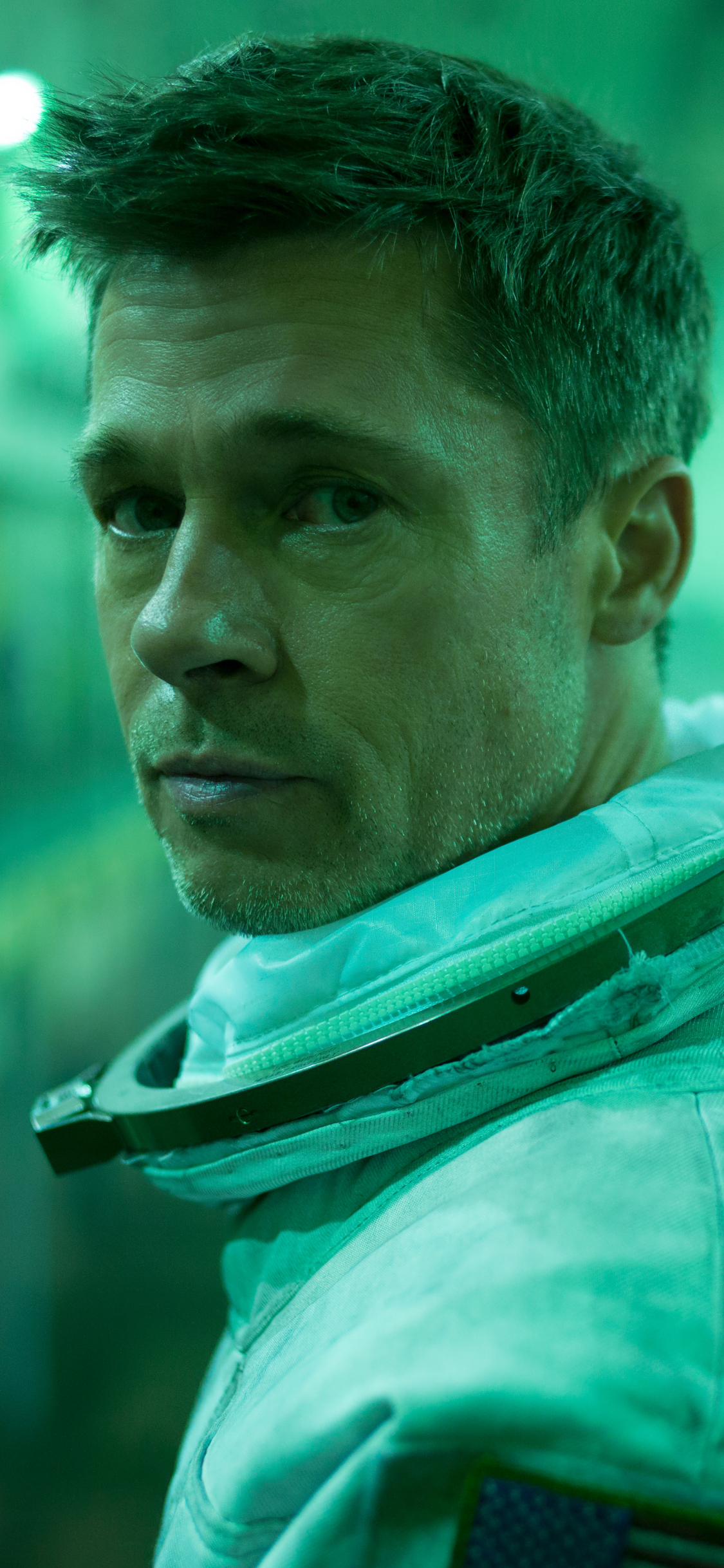 Download mobile wallpaper Brad Pitt, Movie, Ad Astra for free.
