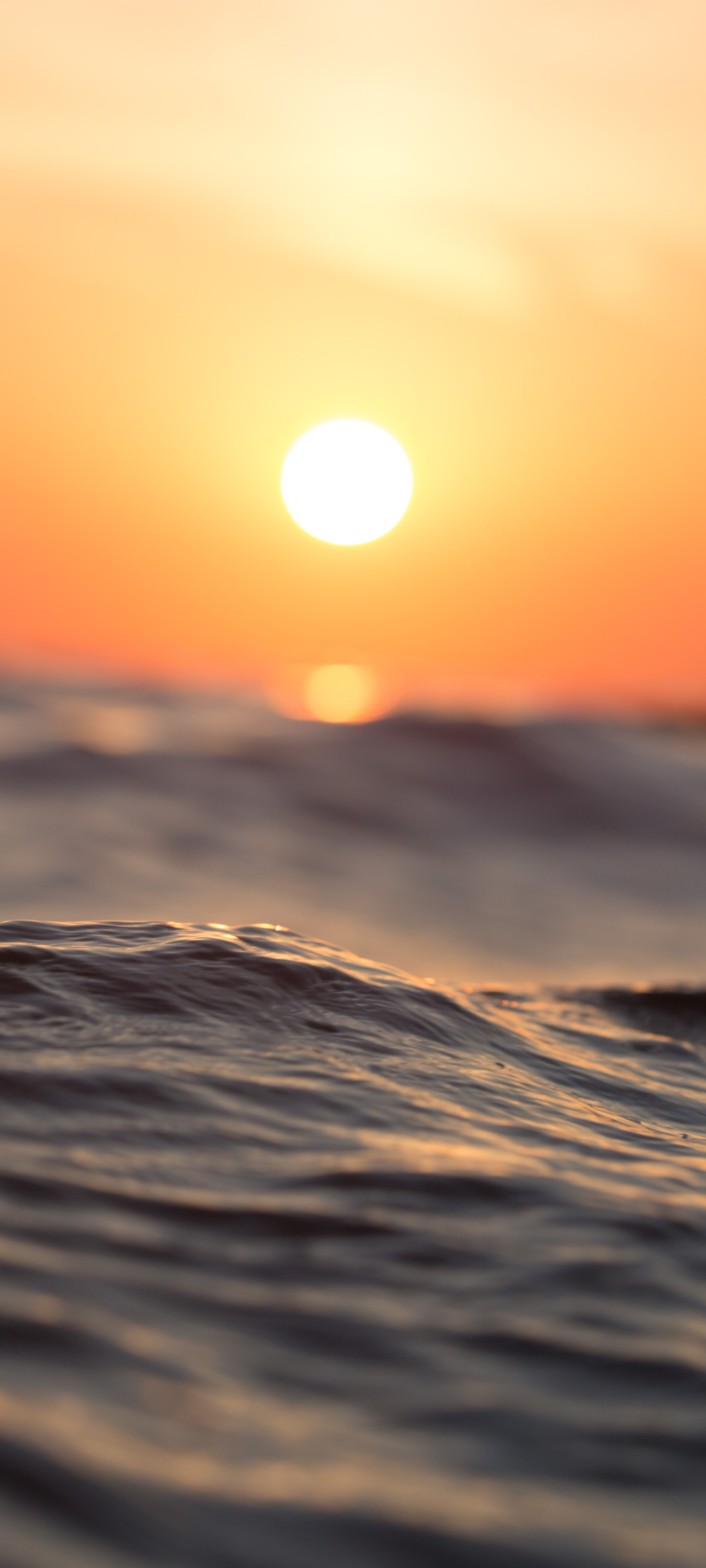 Download mobile wallpaper Water, Sunset, Sun, Earth for free.