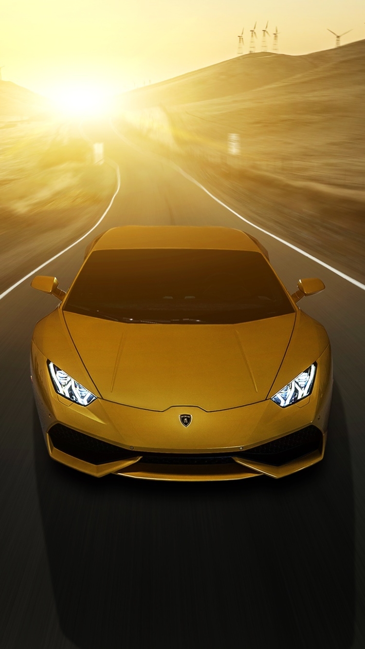 Handy-Wallpaper Lamborghini, Fahrzeuge, Lamborghini Huracán kostenlos herunterladen.