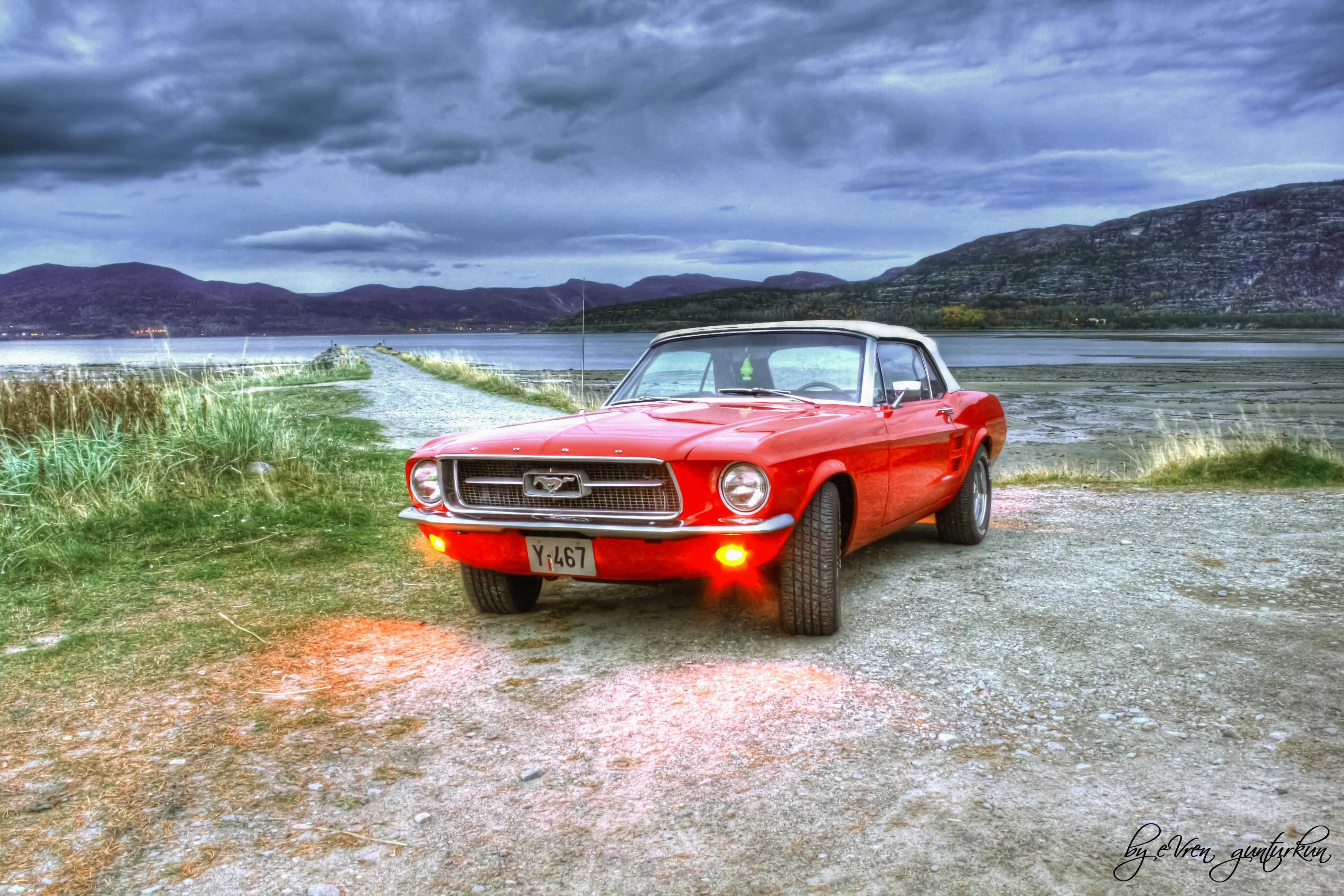 hdr, mustang, cars, ford Full HD
