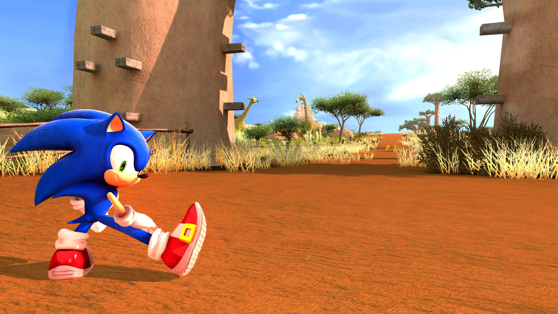 sonic unleashed, video game, sonic the hedgehog, sonic