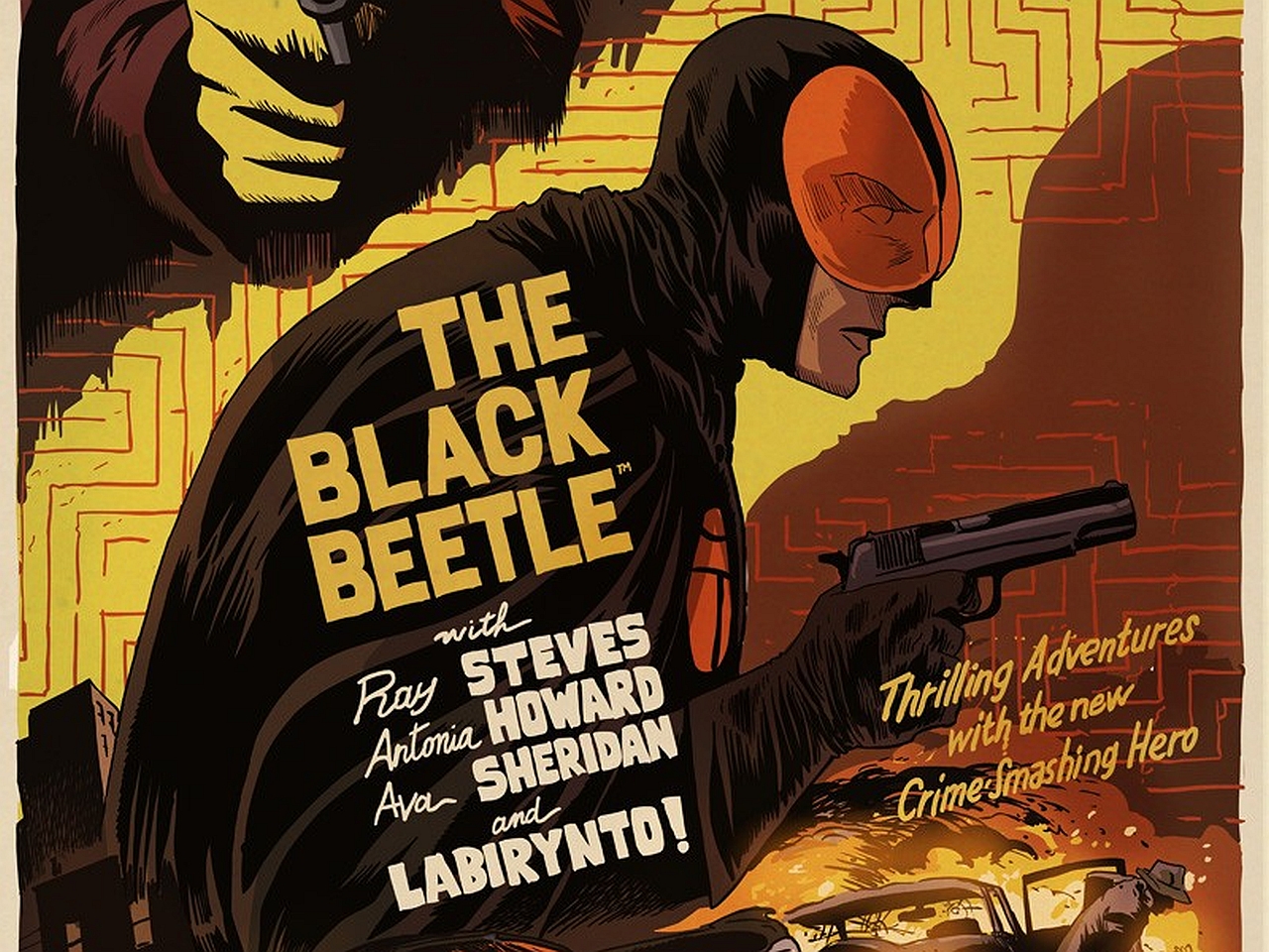 comics, the black beetle: no way out, black beetle