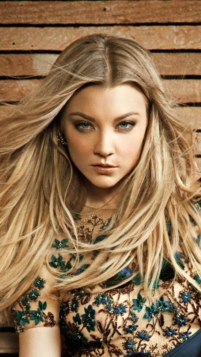 Download mobile wallpaper Blonde, Blue Eyes, Celebrity, Actress, Natalie Dormer for free.