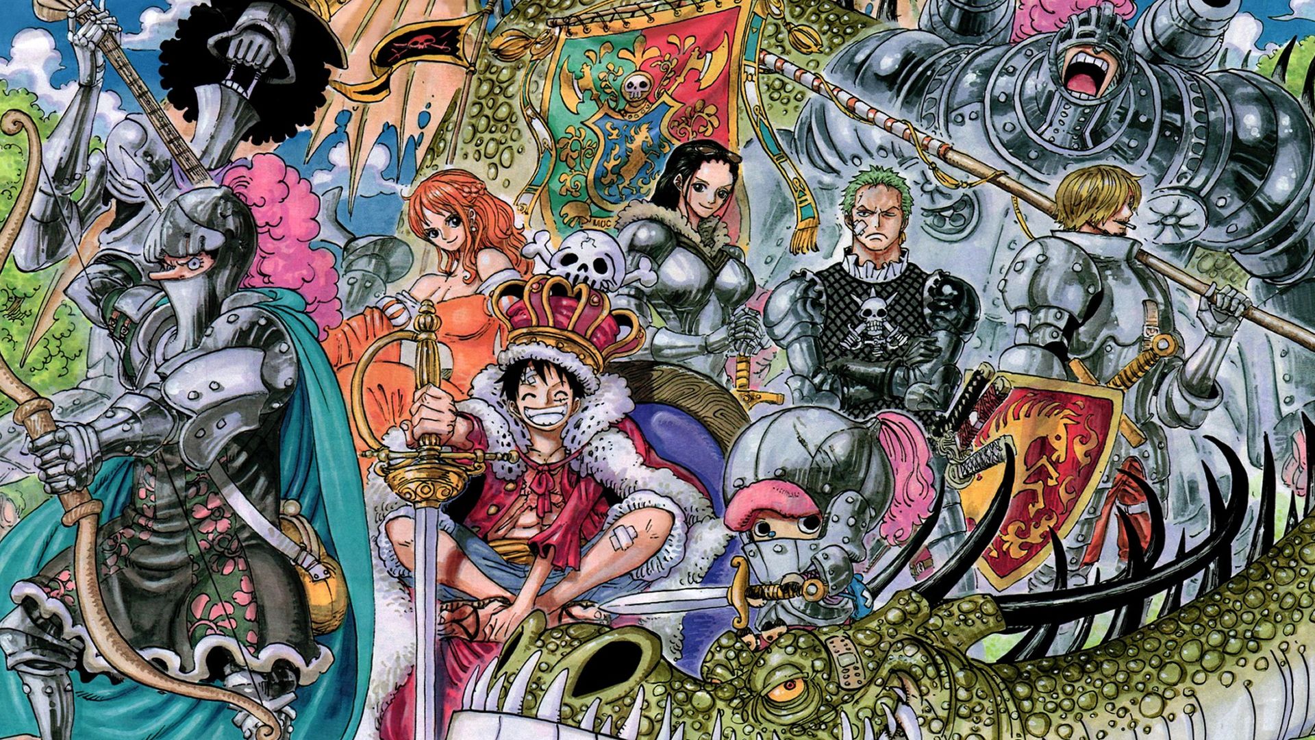 Handy-Wallpaper Animes, One Piece kostenlos herunterladen.