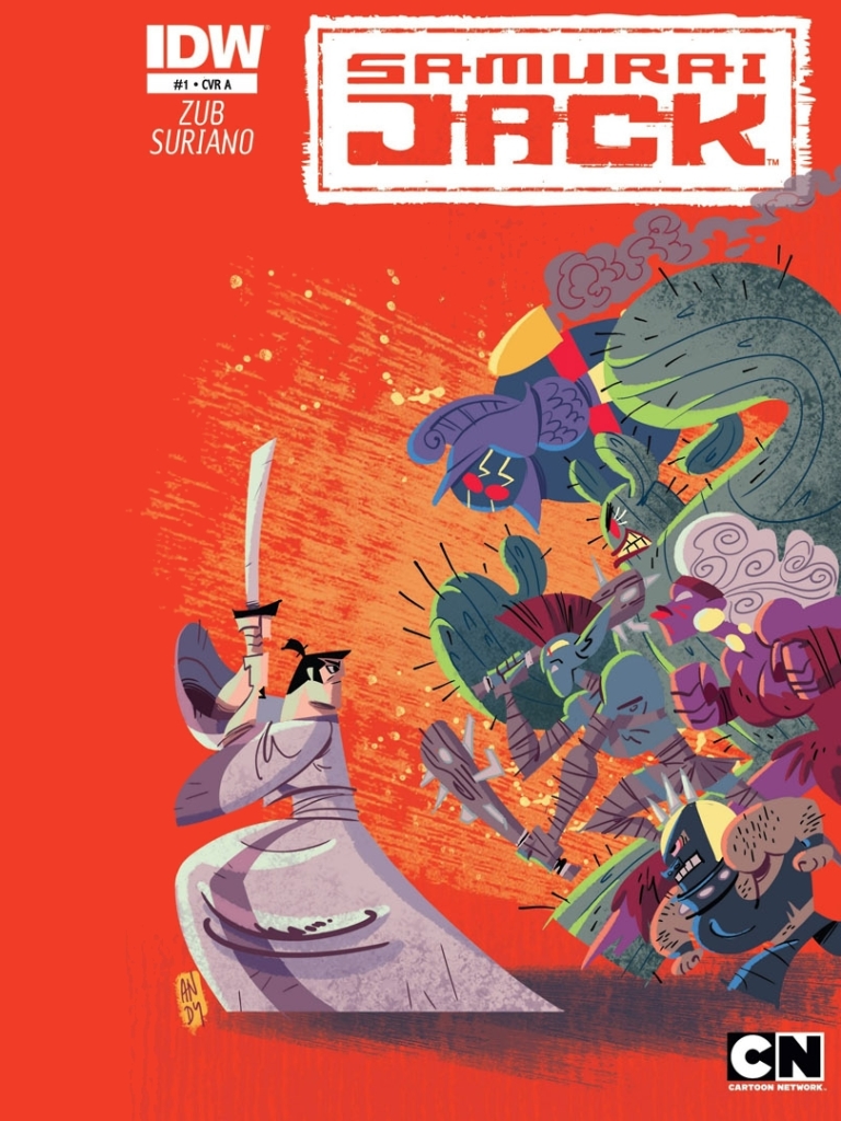 samurai jack, comics