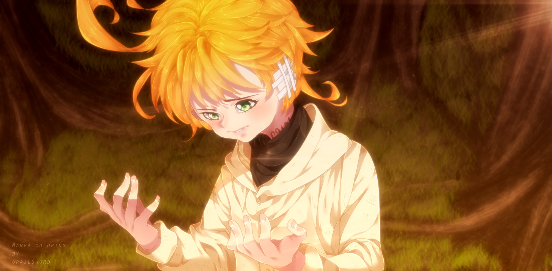Free download wallpaper Anime, Emma (The Promised Neverland), The Promised Neverland on your PC desktop