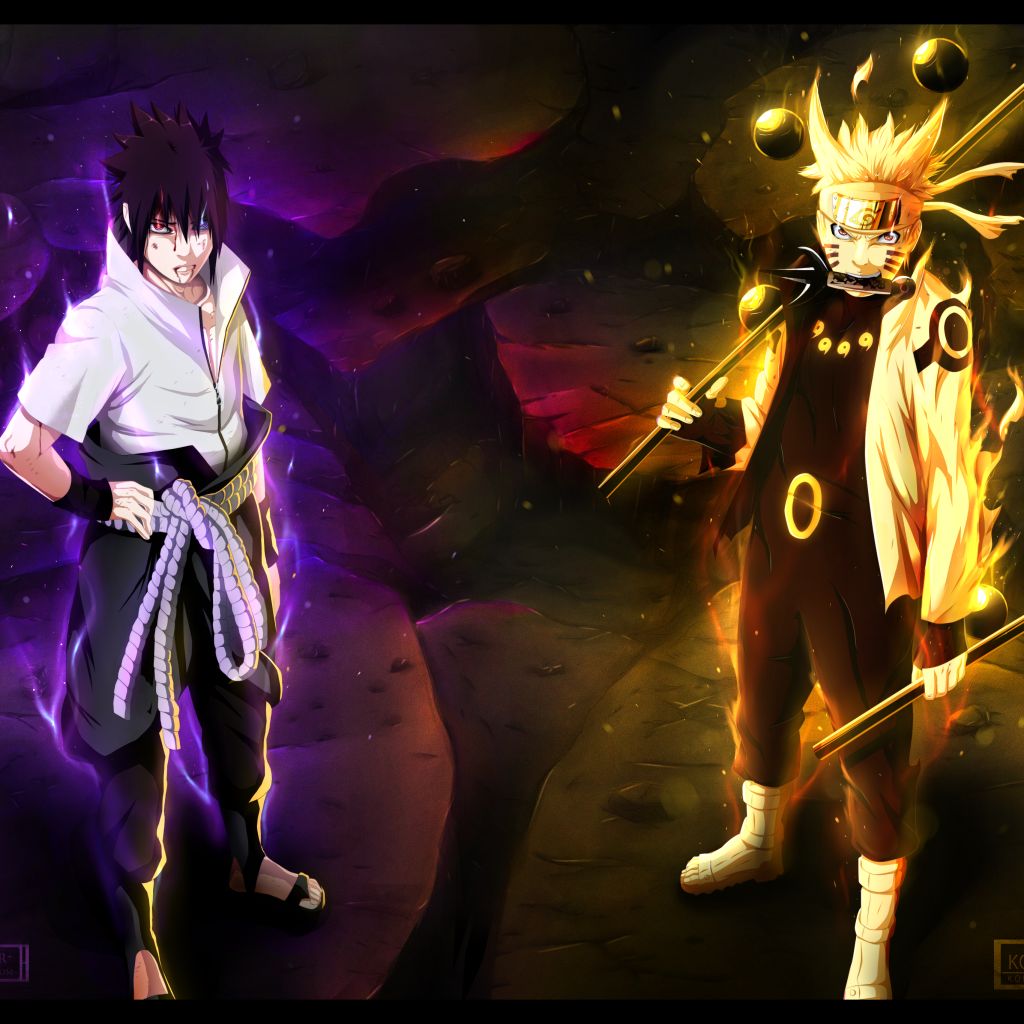 Descarga gratuita de fondo de pantalla para móvil de Naruto, Animado, Sasuke Uchiha, Naruto Uzumaki.