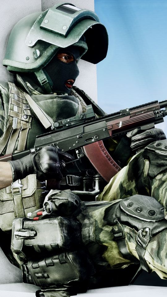 Handy-Wallpaper Waffe, Schlachtfeld, Soldat, Computerspiele, Battlefield 4 kostenlos herunterladen.