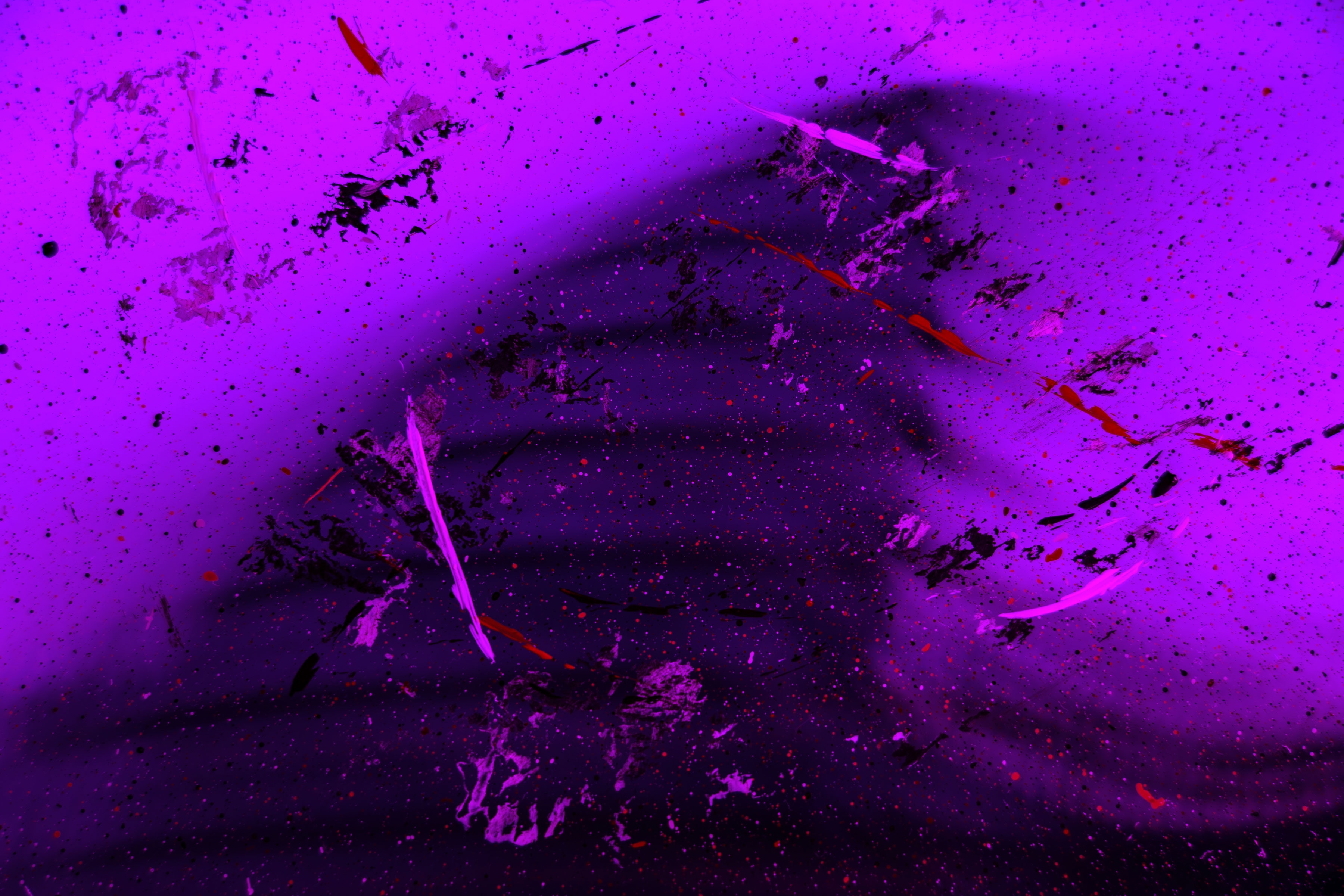 Descarga gratis la imagen Abstracción, Rociar, Pintar, Pintura, Púrpura, Violeta en el escritorio de tu PC