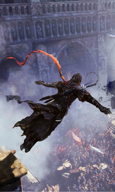 Download mobile wallpaper Assassin's Creed, Video Game, Assassin's Creed: Unity for free.