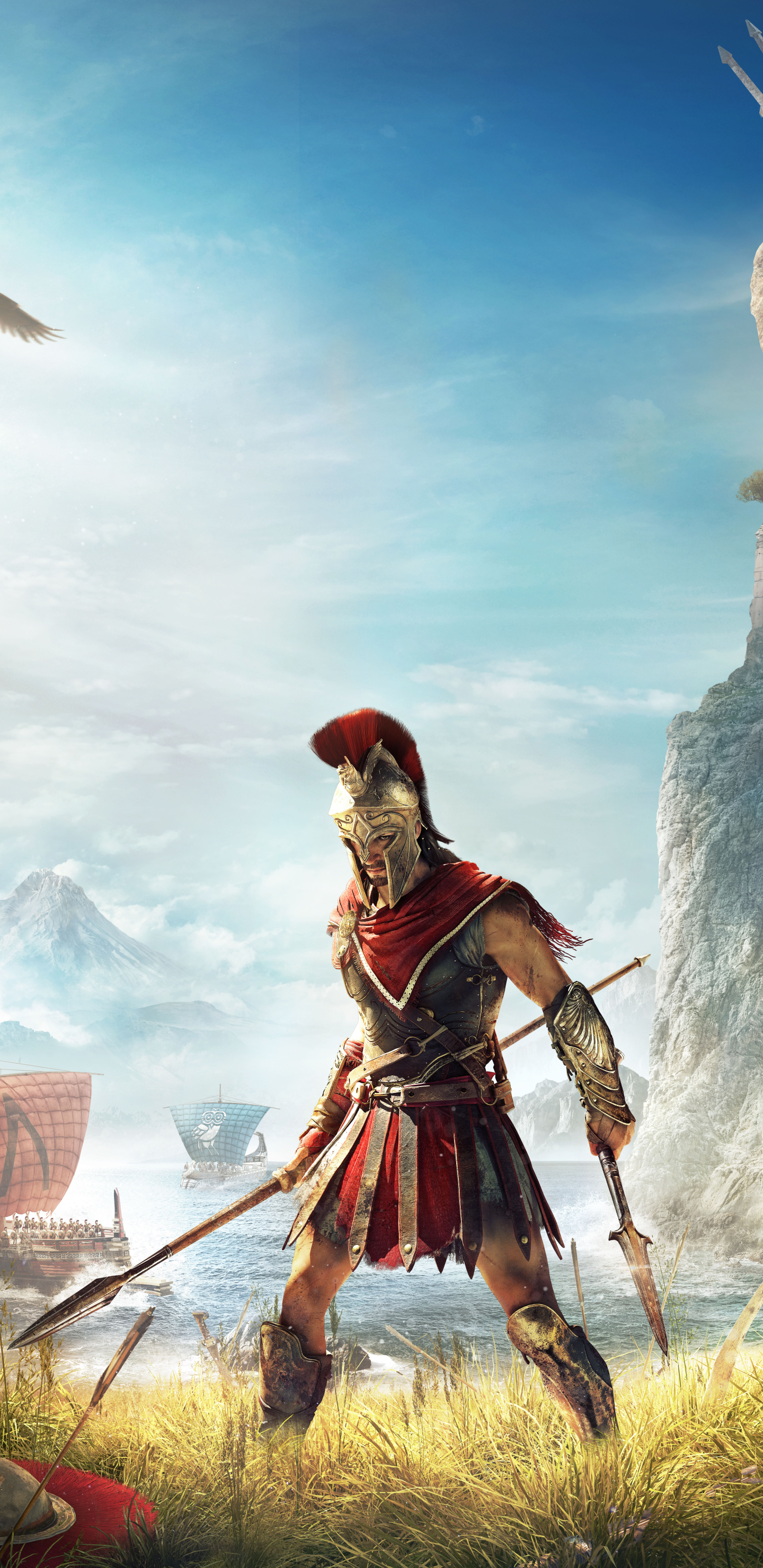 Скачати мобільні шпалери Кредо Вбивці, Відеогра, Assassin's Creed: Одіссея безкоштовно.