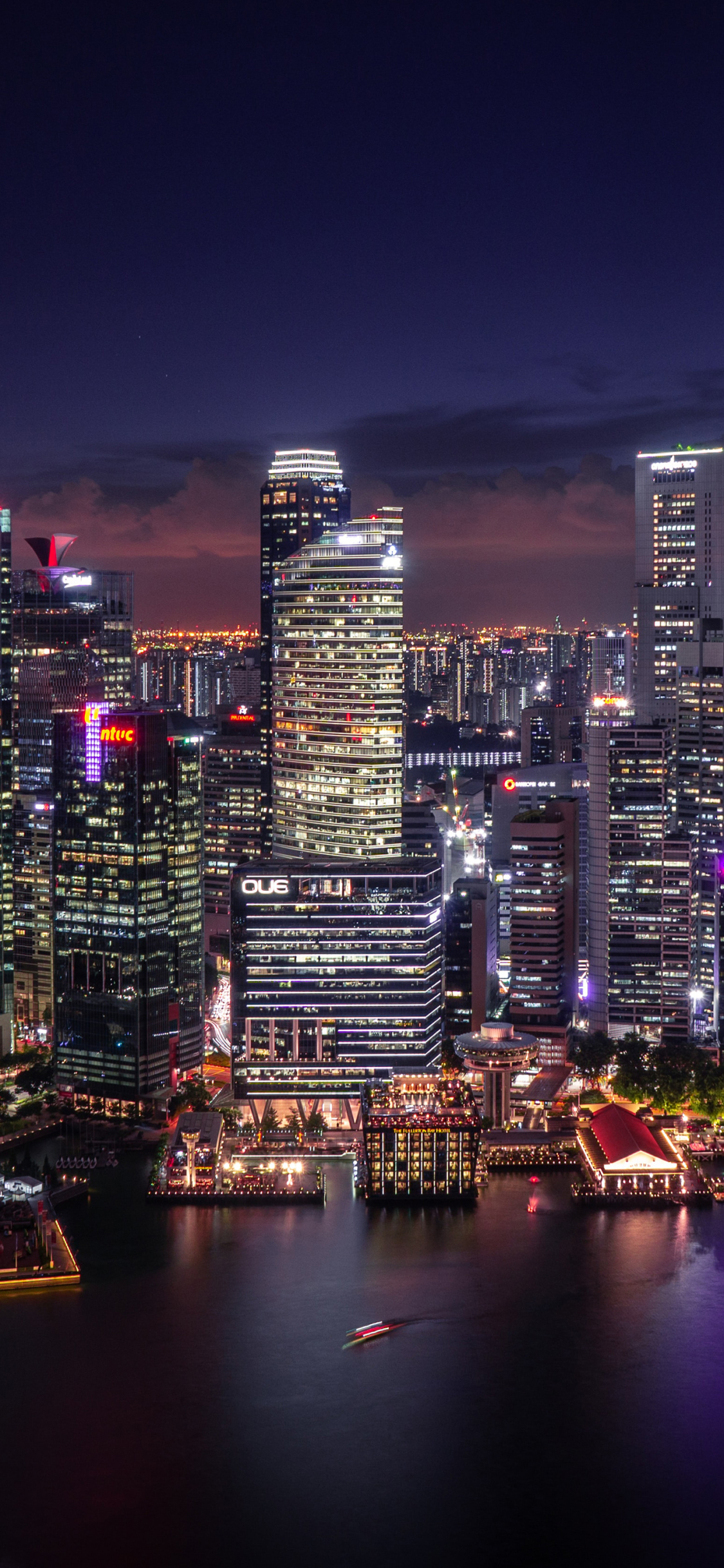 Скачать картинку Города, Сингапур, Сделано Человеком в телефон бесплатно.