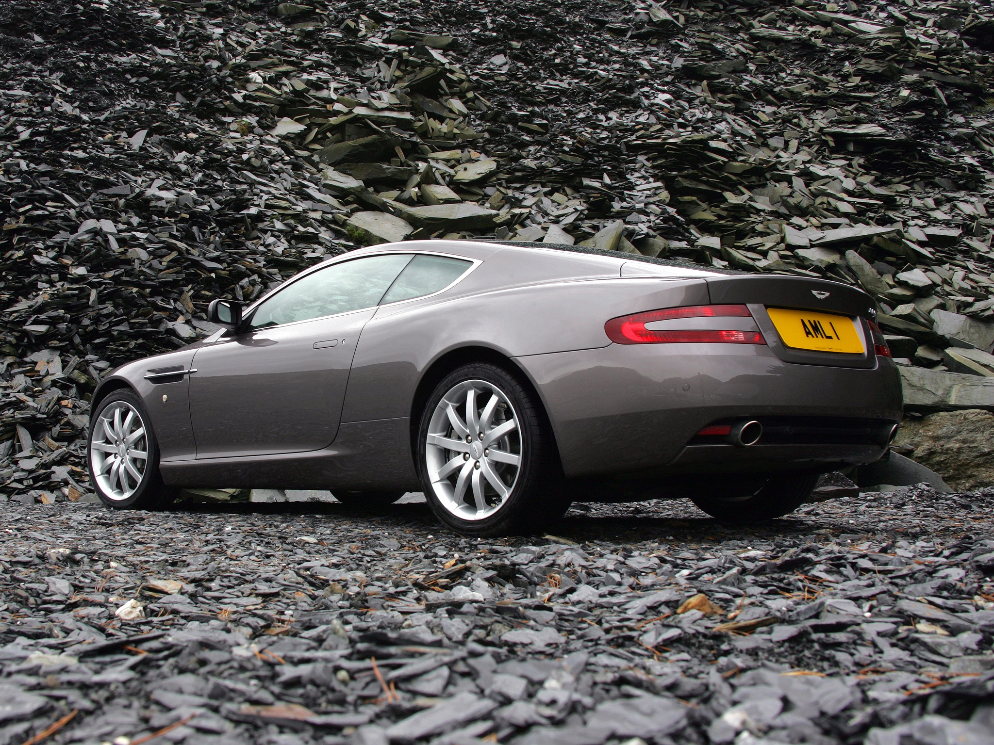 Free download wallpaper Cars, Side View, Style, 2004, Db9, Aston Martin, Auto, Grey on your PC desktop