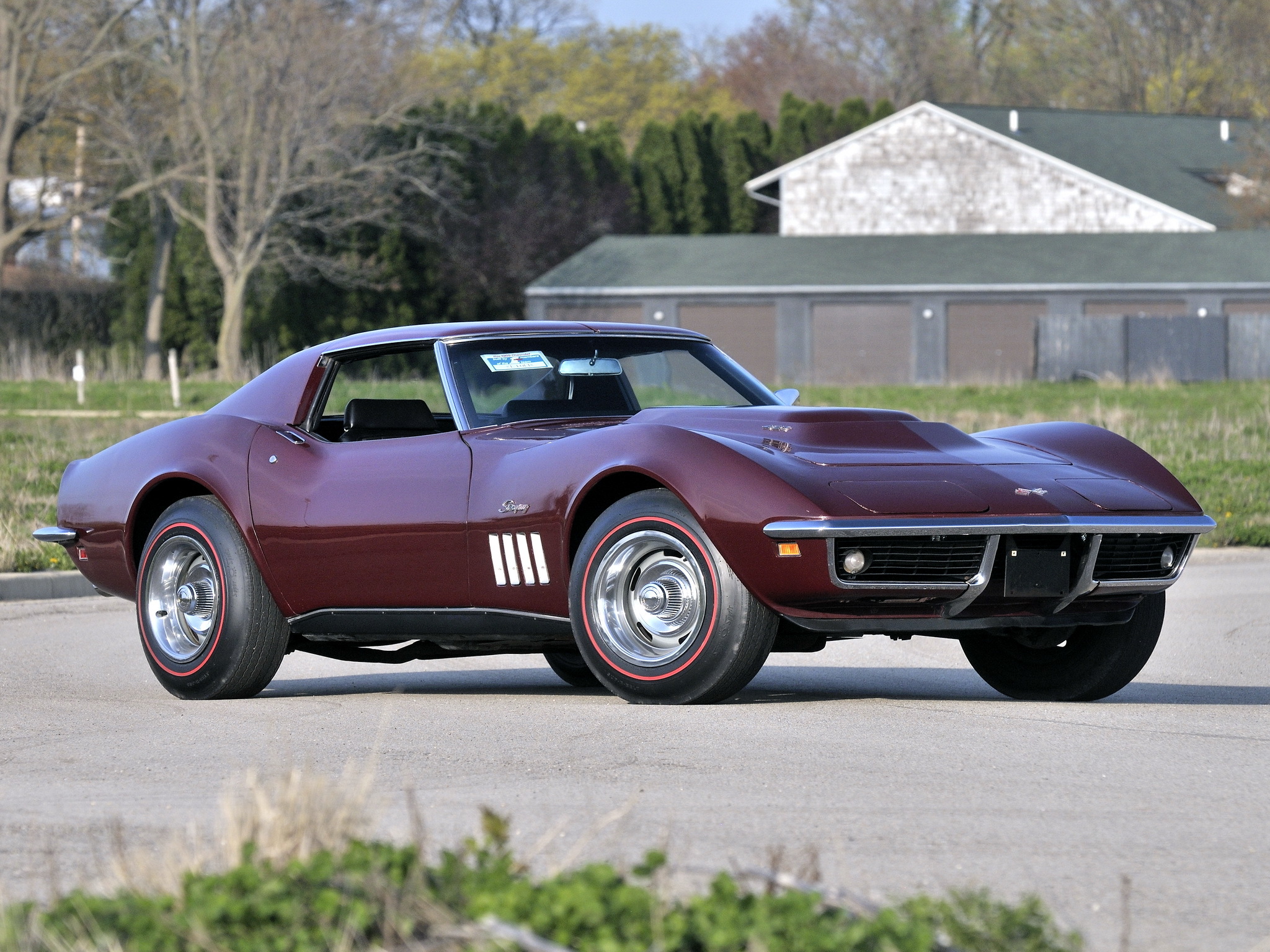 127543 скачать картинку corvette, шевроле (chevrolet), тачки (cars), 1969, stingray, c3, l88 427 coupe - обои и заставки бесплатно