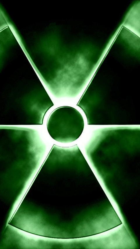 Скачать картинку Зеленый, Радиоактивный, Научная Фантастика, Биологическая Опасность в телефон бесплатно.