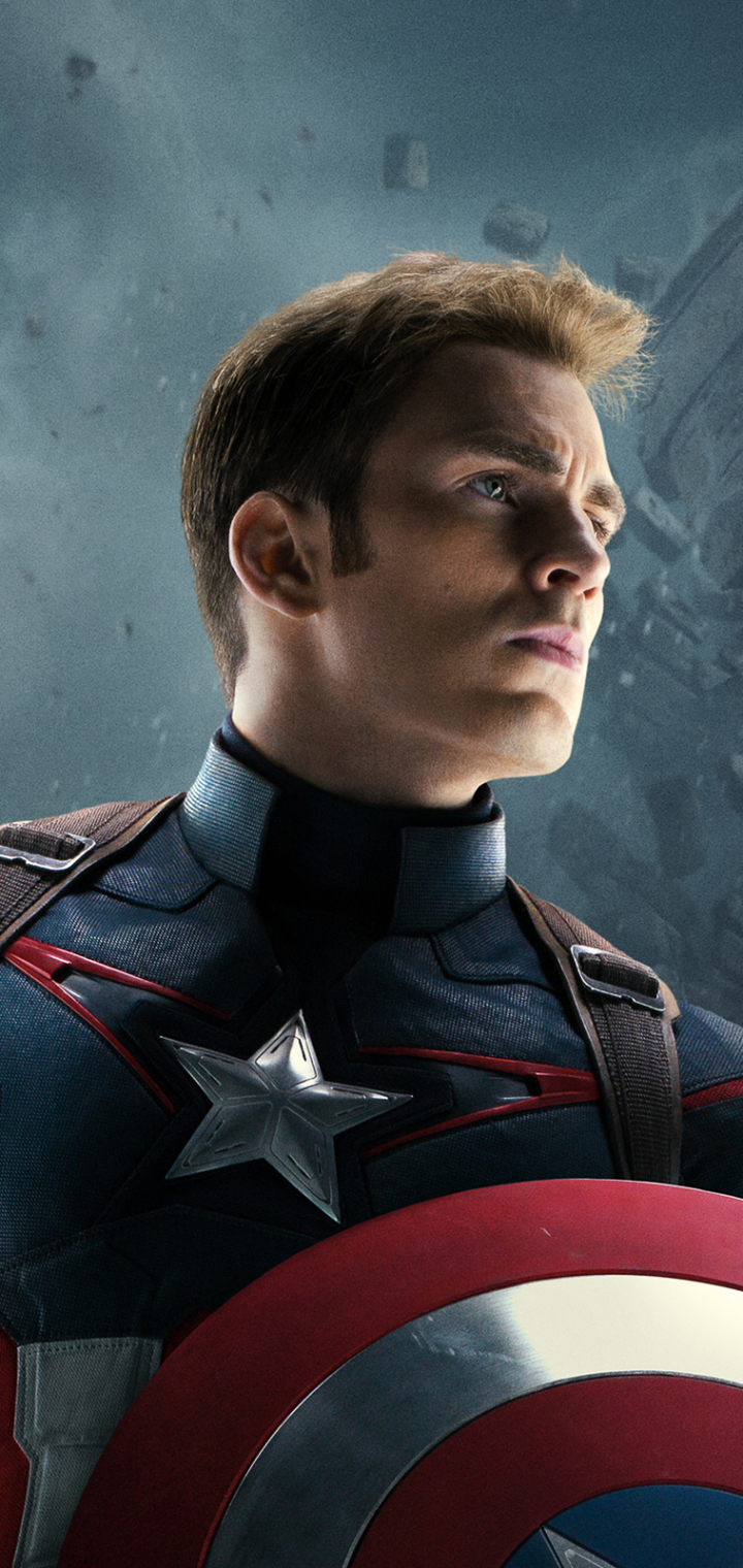 Download mobile wallpaper Captain America, Avengers, Chris Evans, Movie, The Avengers, Avengers: Age Of Ultron for free.