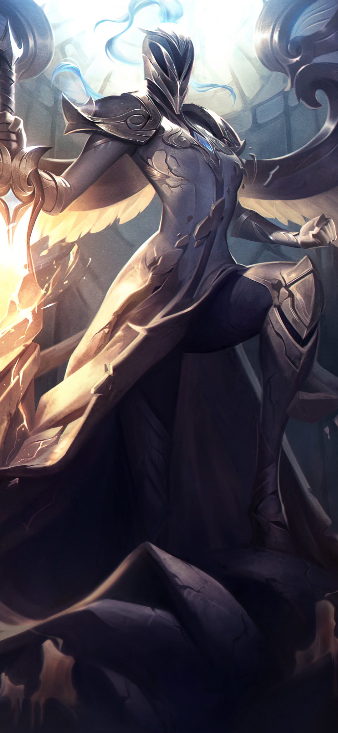 Descarga gratuita de fondo de pantalla para móvil de League Of Legends, Videojuego, Kayle (Liga De Leyendas).