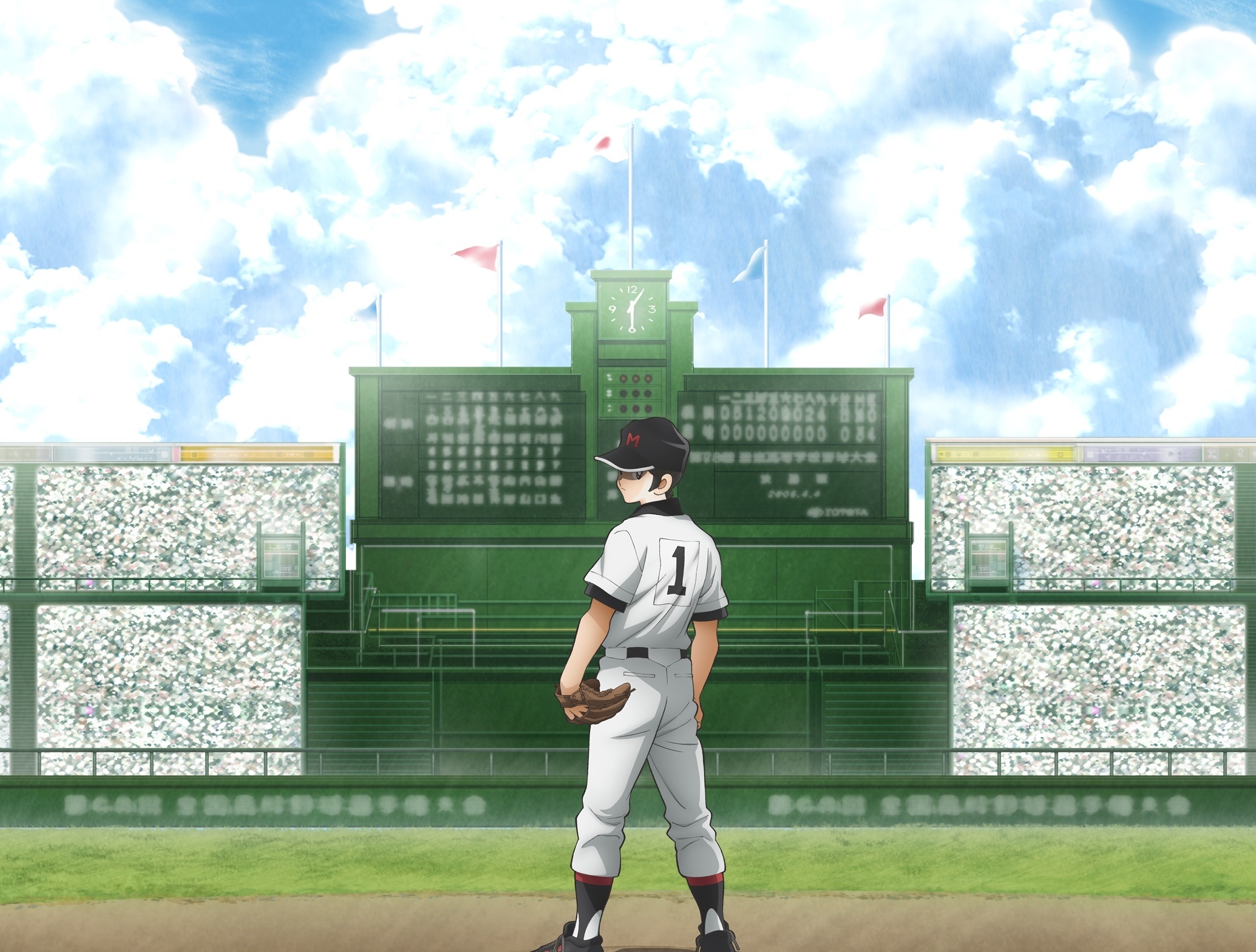 anime, mix: meisei story, baseball