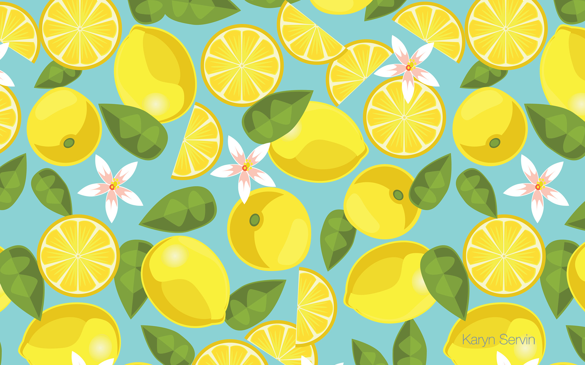 yellow, lemons, fruits, pictures, plants, background