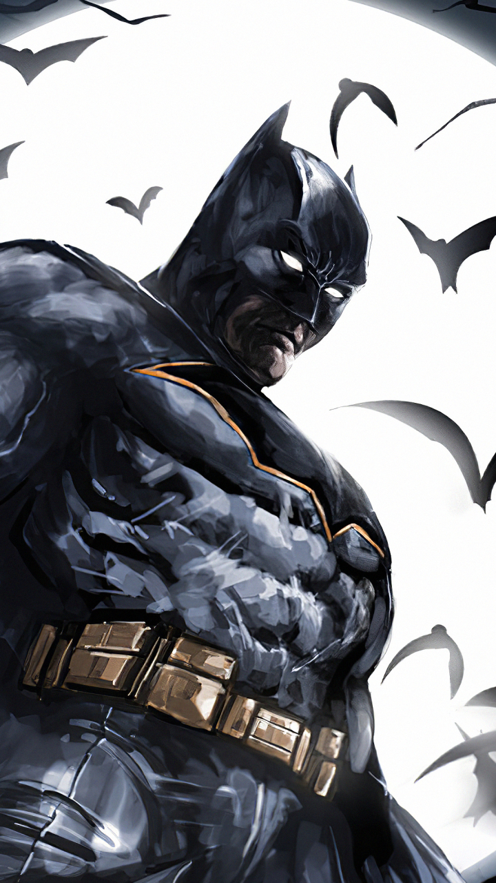無料モバイル壁紙漫画, バットマン, 月, バット, Dcコミックスをダウンロードします。